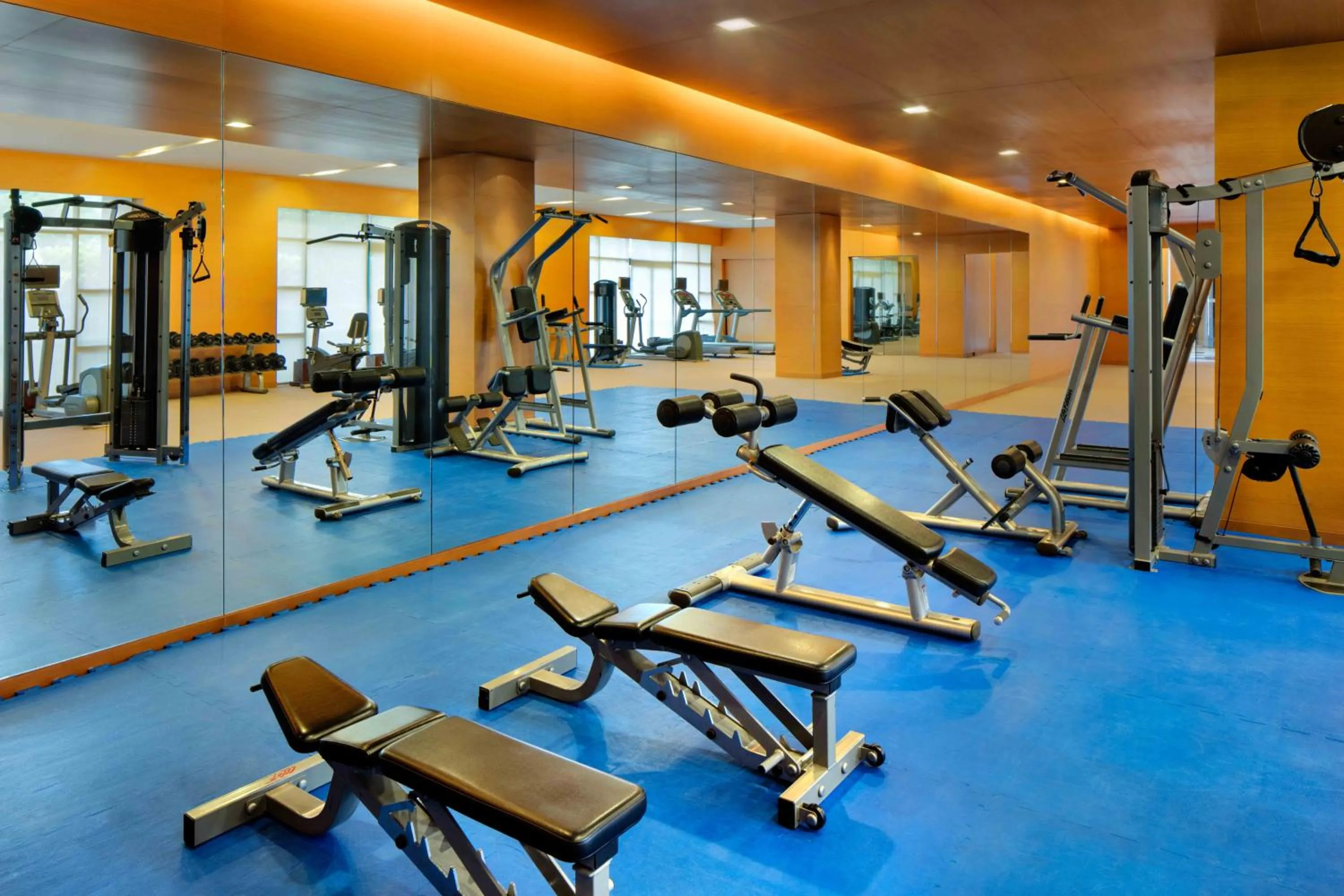 Fitness centre/facilities in Radisson Blu Cebu
