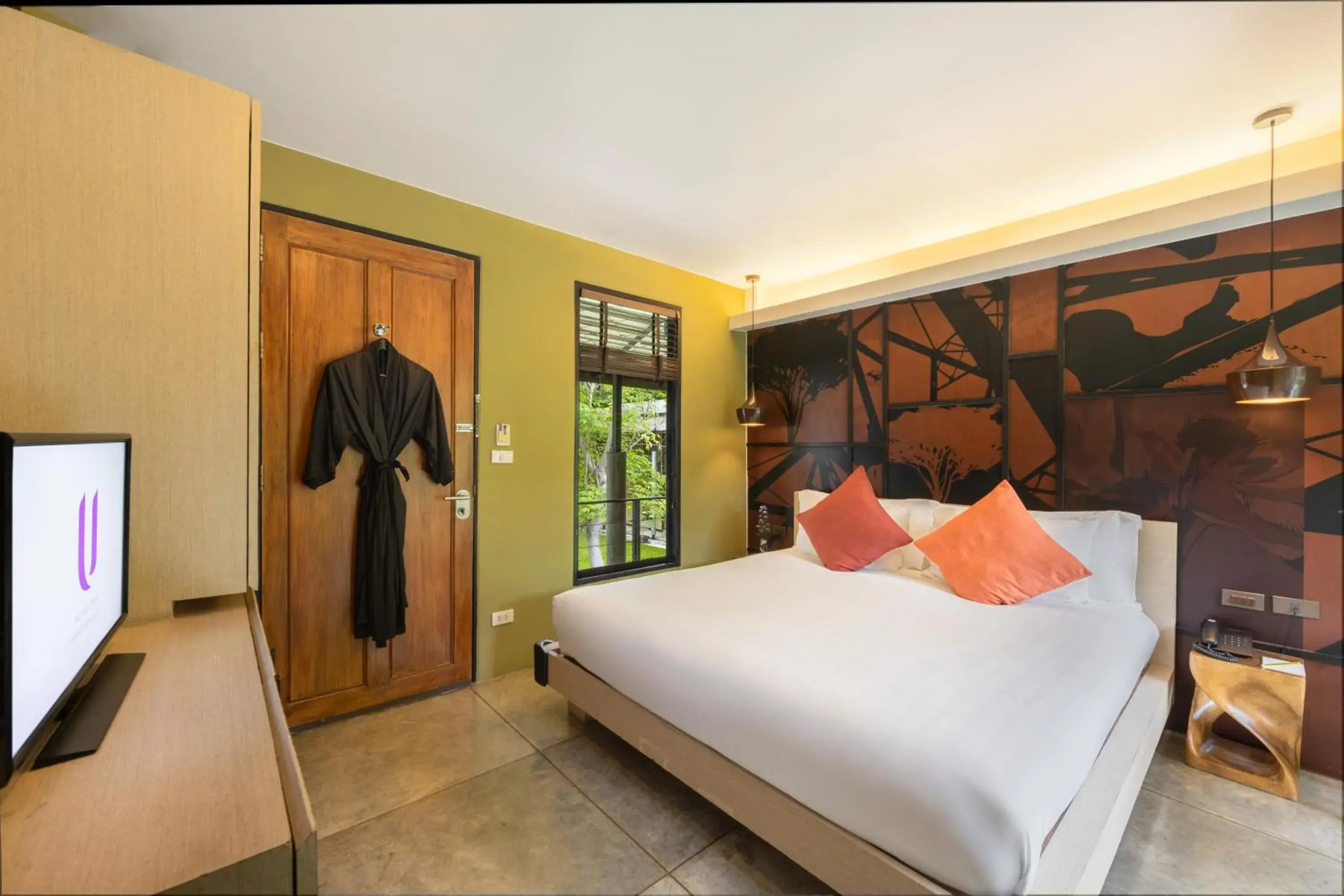 Superior Garden View ( 24 hours Use of Room )  in U Inchantree Kanchanaburi  Superior Garden View ( 24 hours Use of Room )  in U Inchantree Kanchanaburi