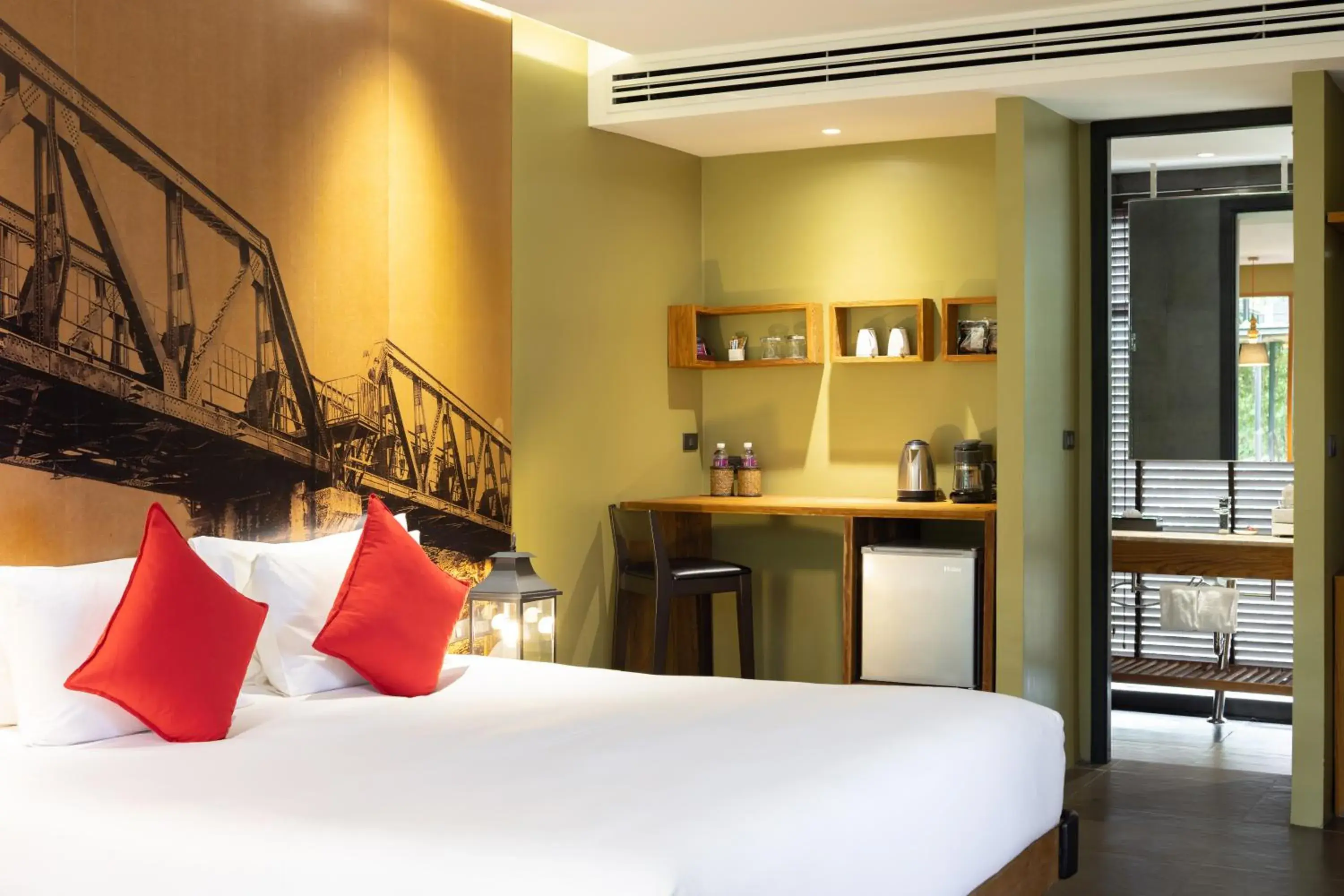 Deluxe Garden View ( 24 hours Use of Room )  in U Inchantree Kanchanaburi Deluxe Garden View ( 24 hours Use of Room )  in U Inchantree Kanchanaburi