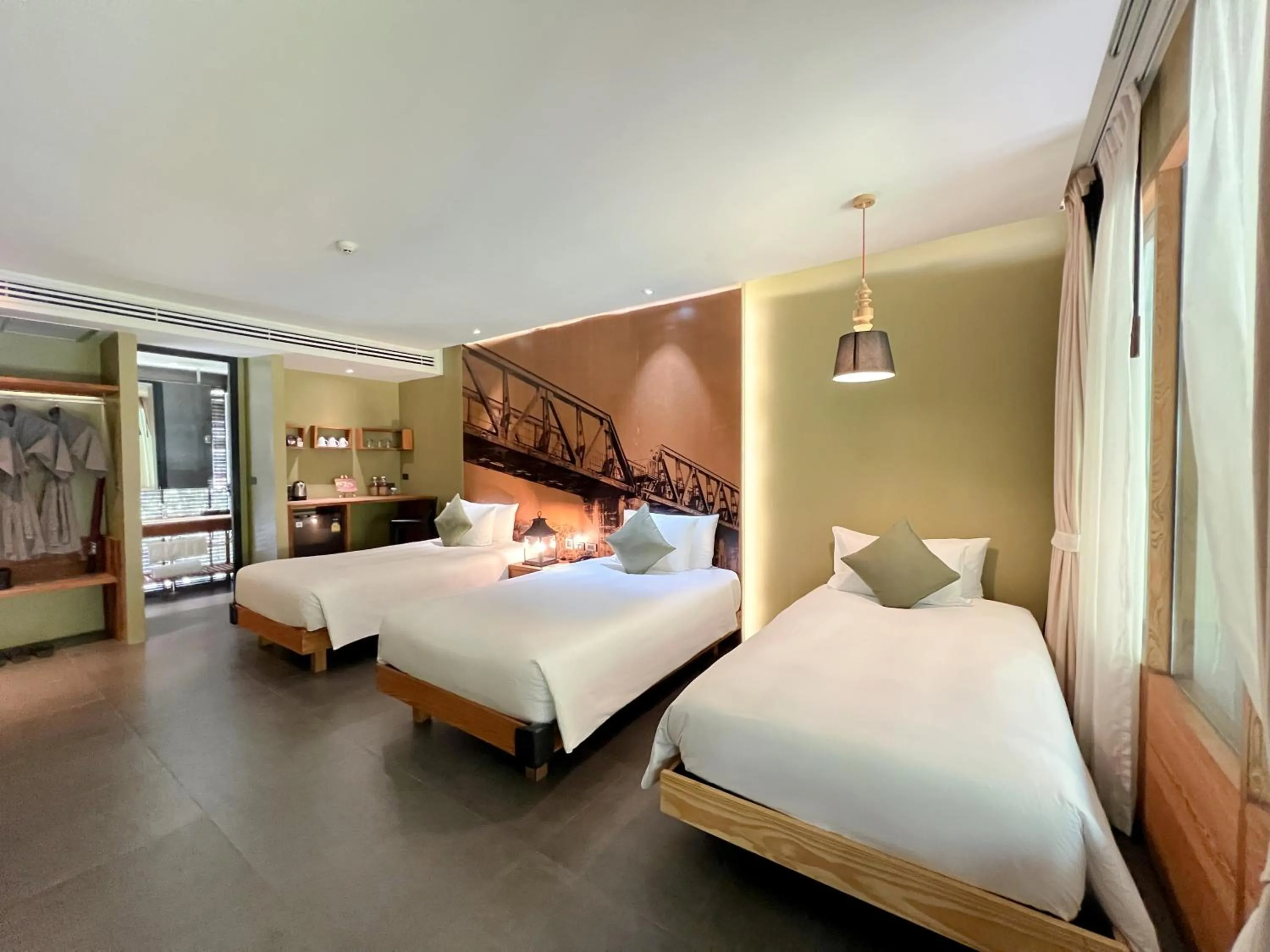 Bed in U Inchantree Kanchanaburi