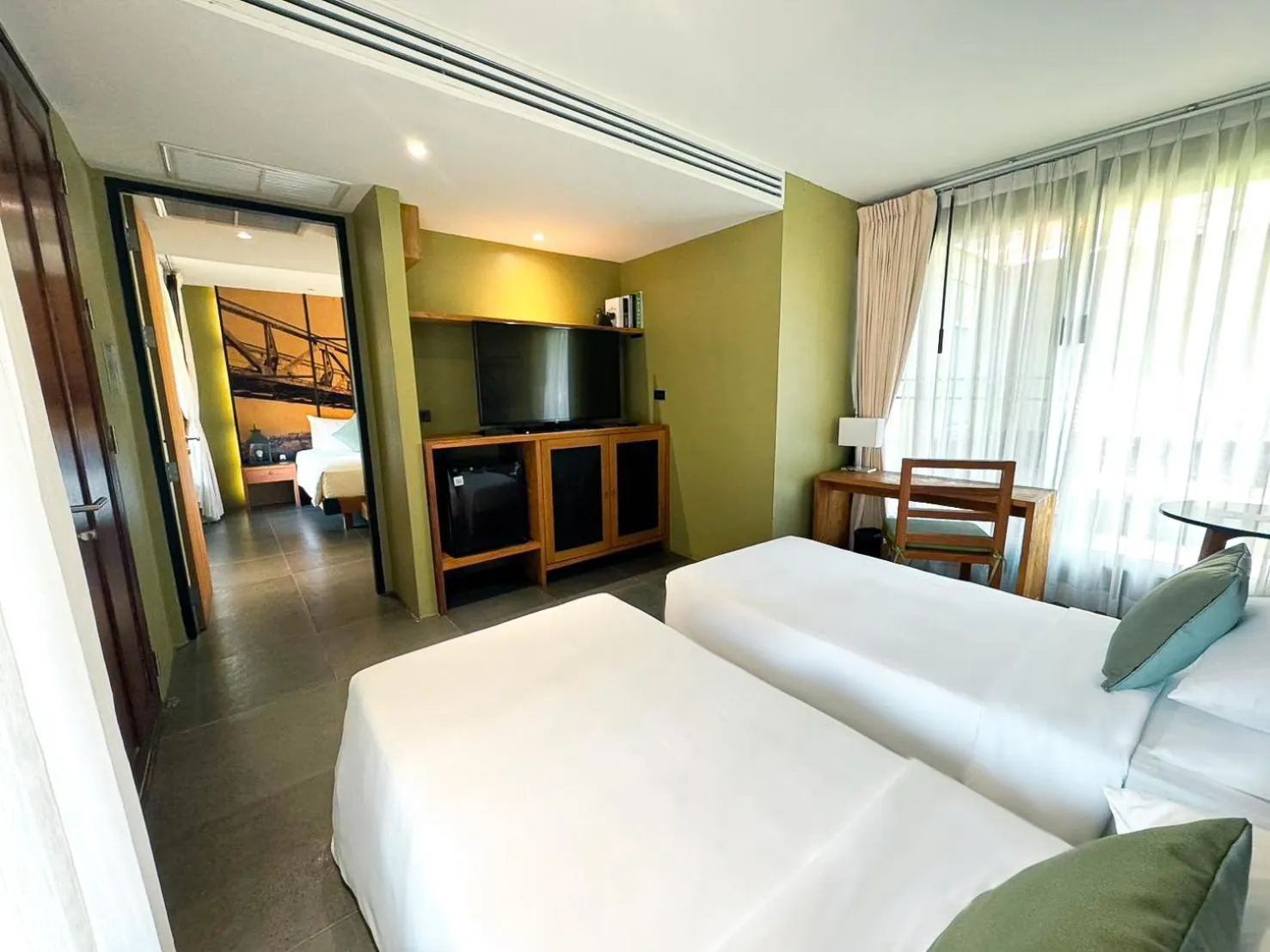 Bedroom, Bed in U Inchantree Kanchanaburi