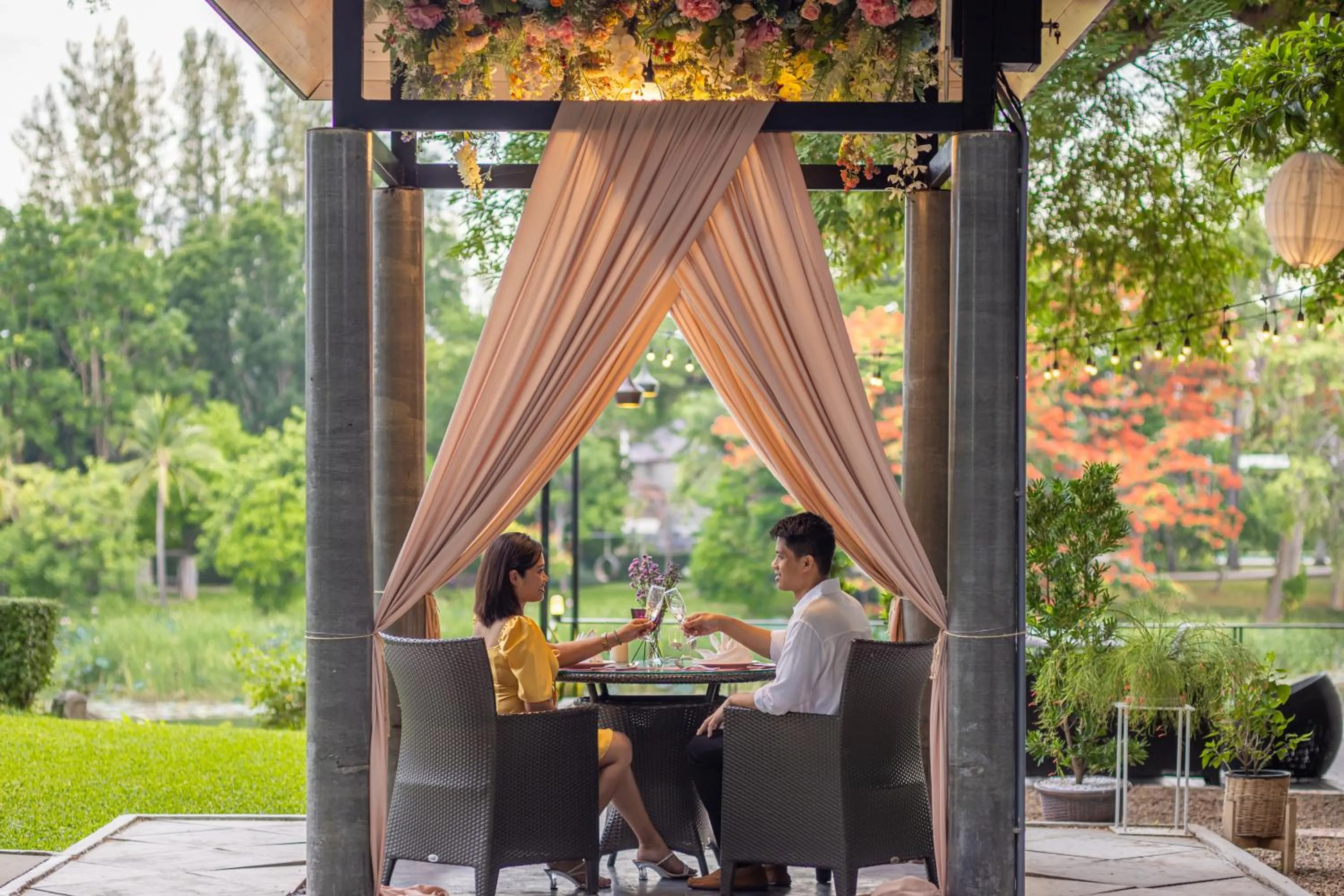 Dinner in U Inchantree Kanchanaburi