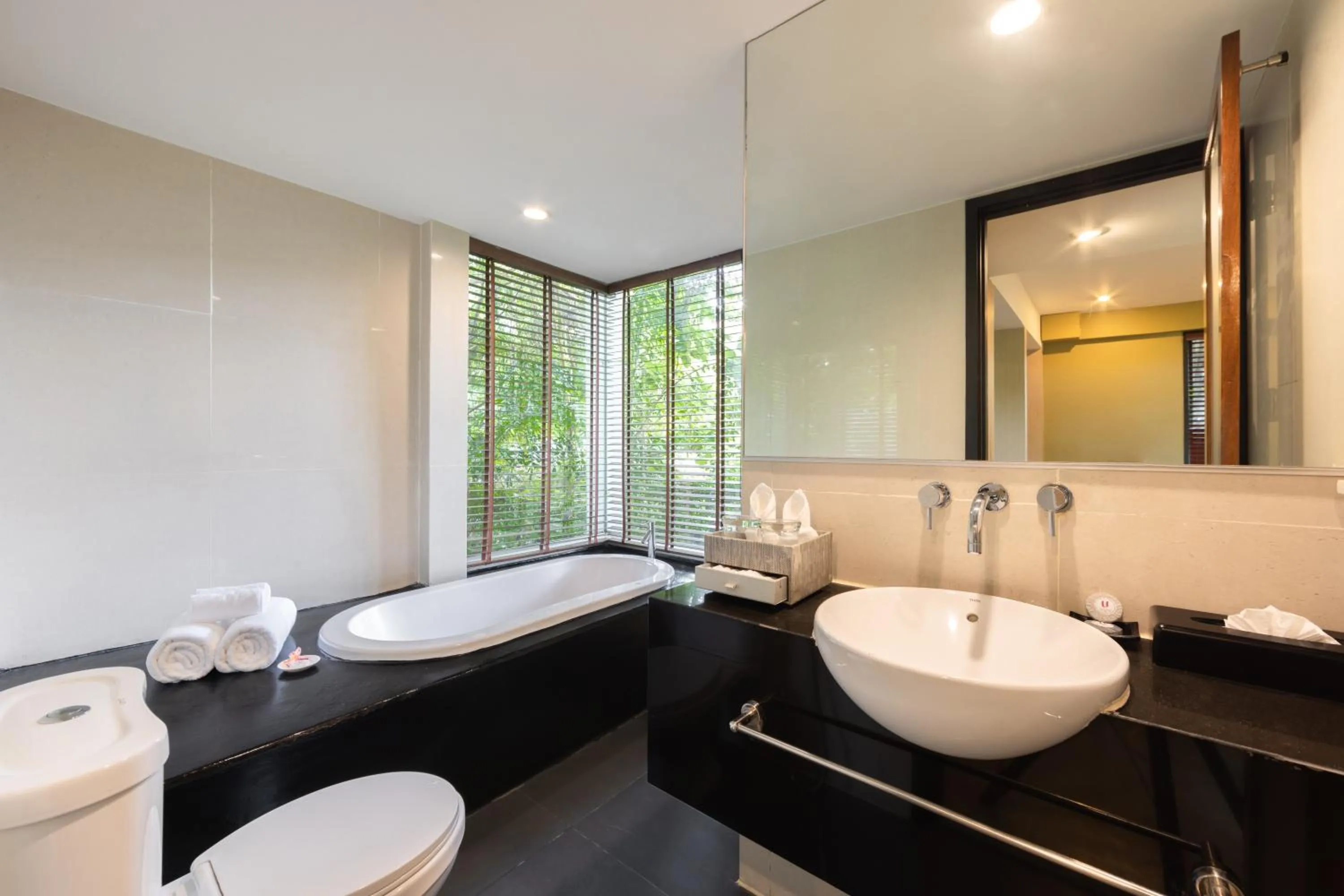 Bathroom in U Inchantree Kanchanaburi