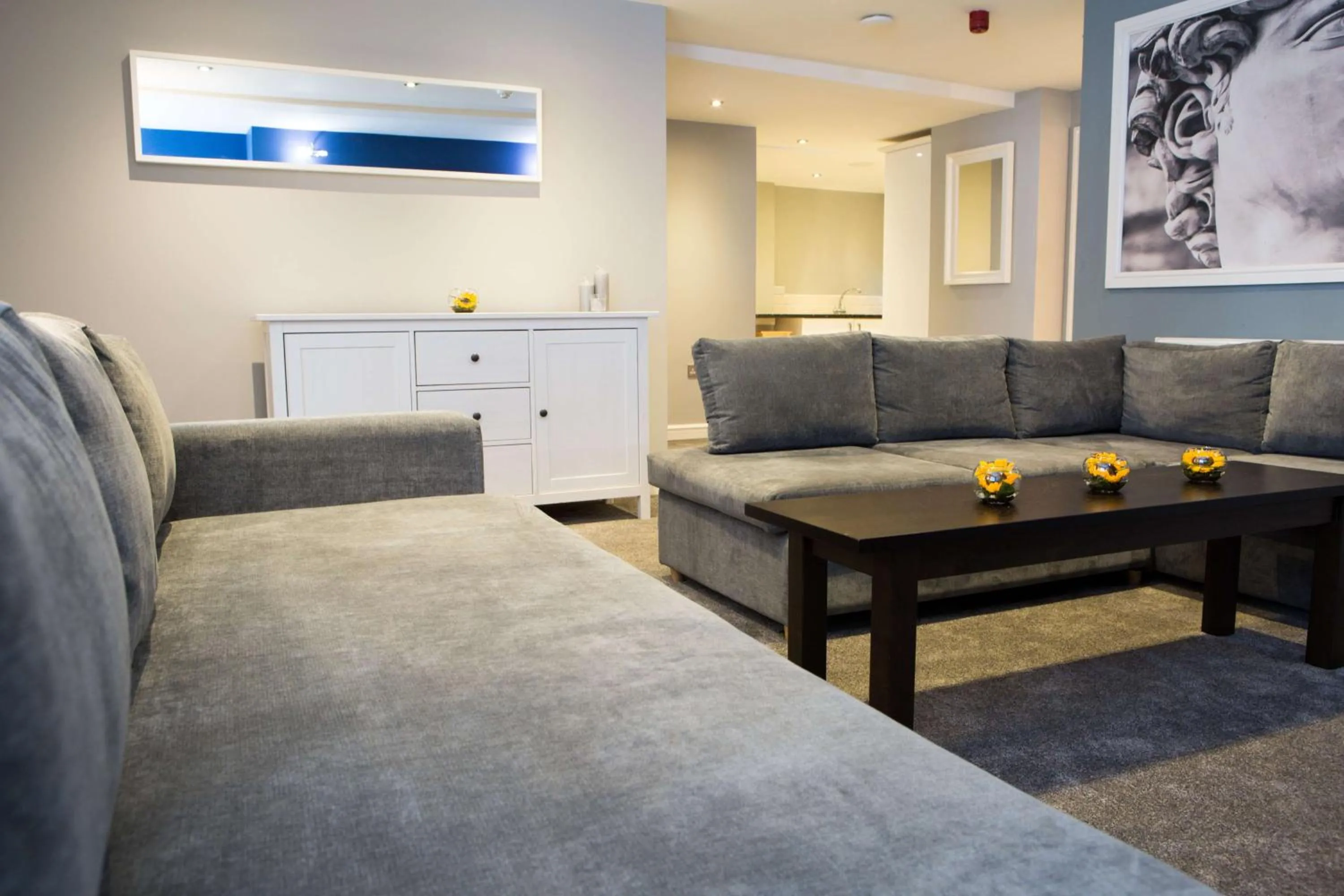 Living room in The Townhouse Chester