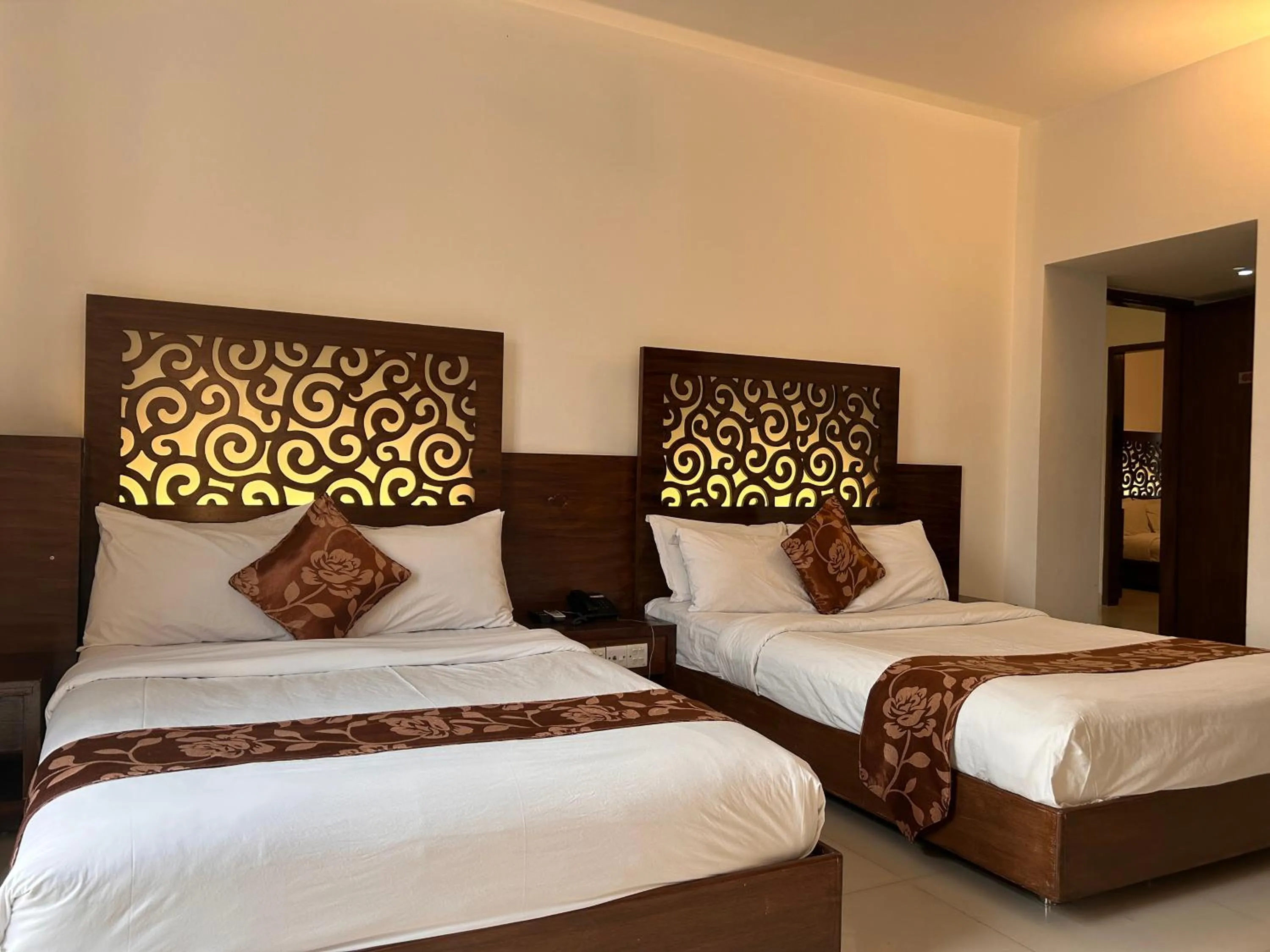 Bed in La Vista Hotel