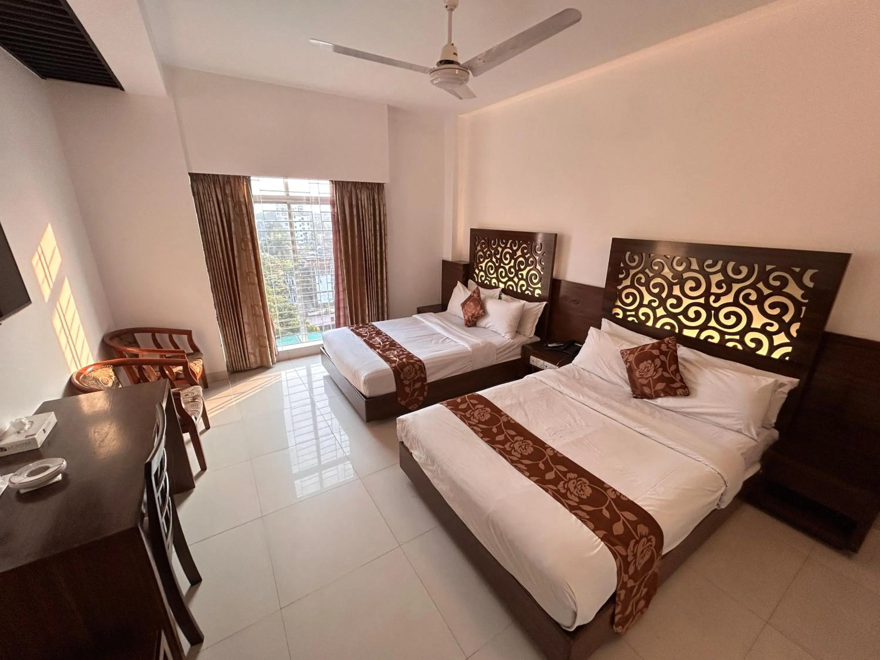 Bed in La Vista Hotel