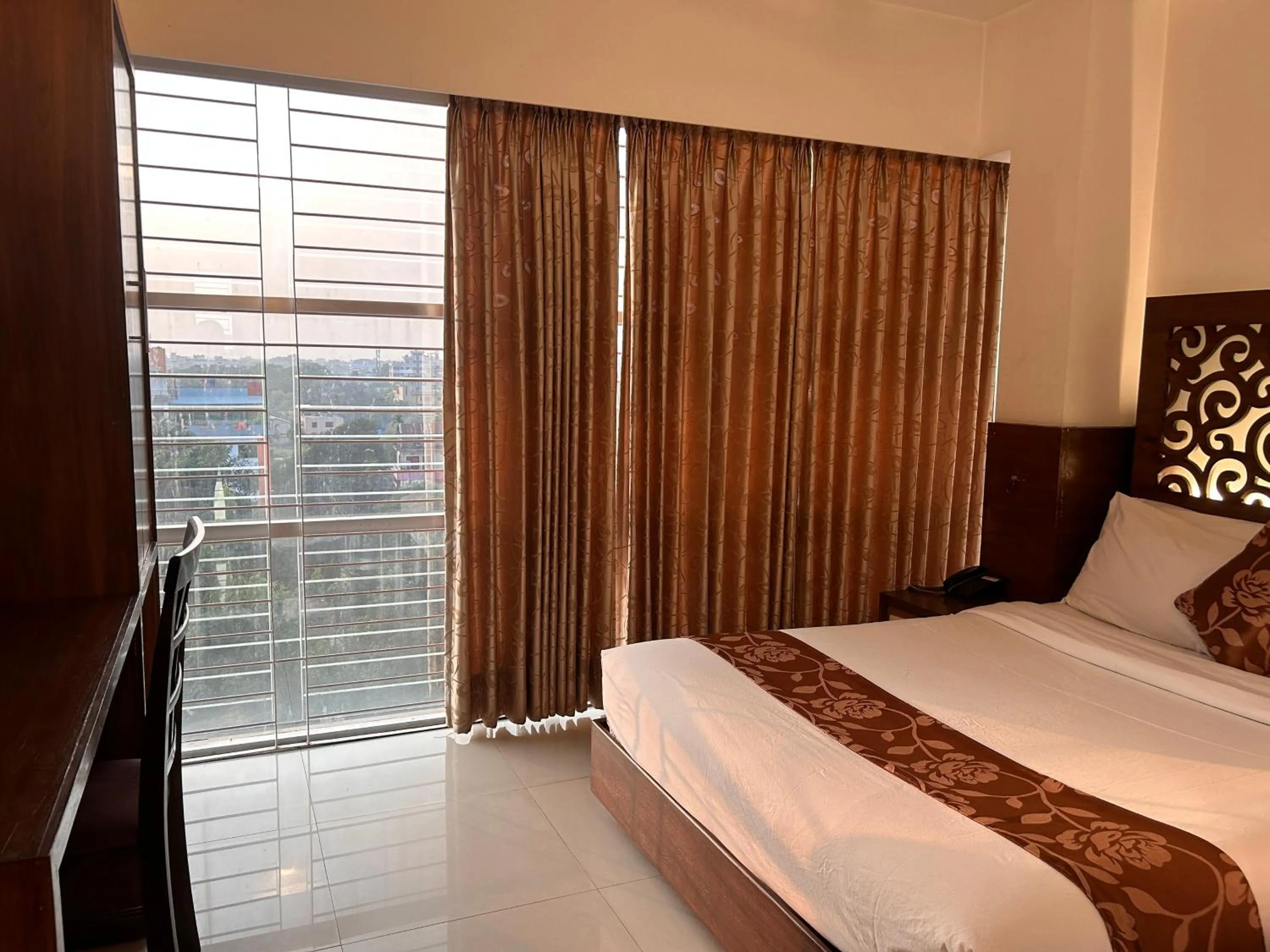 Bed in La Vista Hotel