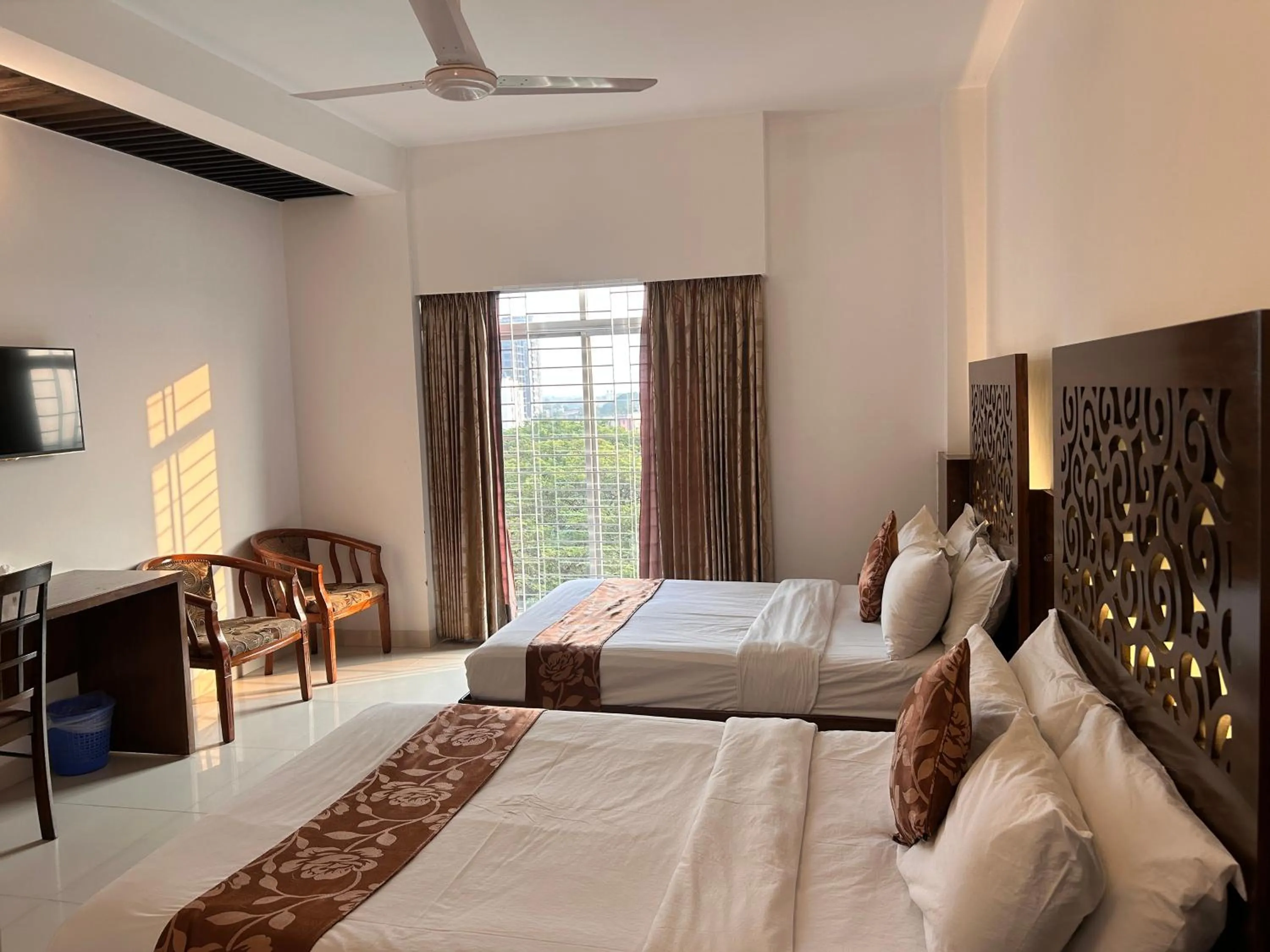 Bed in La Vista Hotel