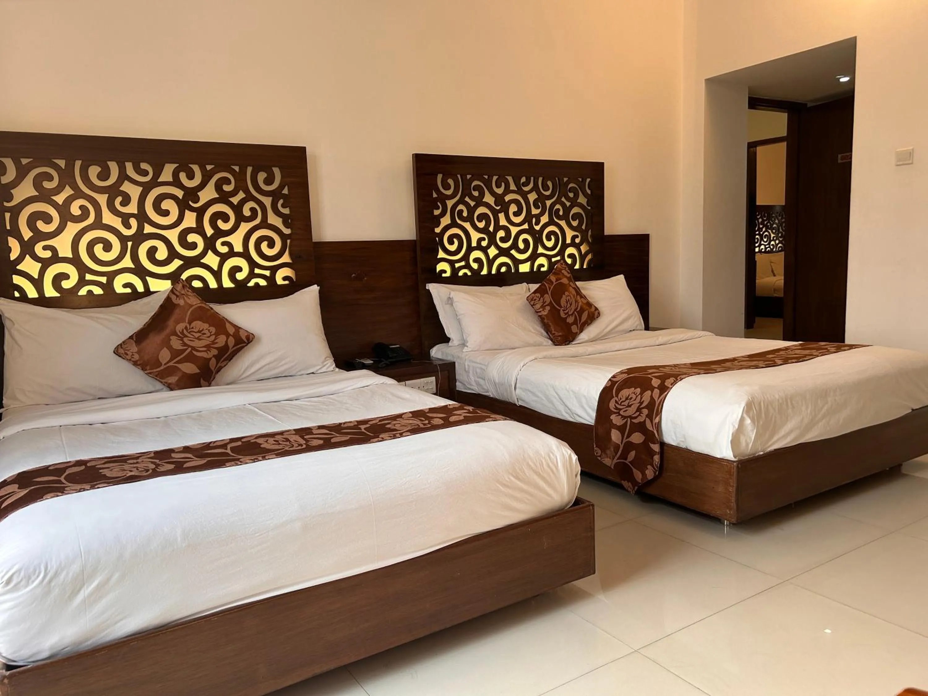 Bed in La Vista Hotel