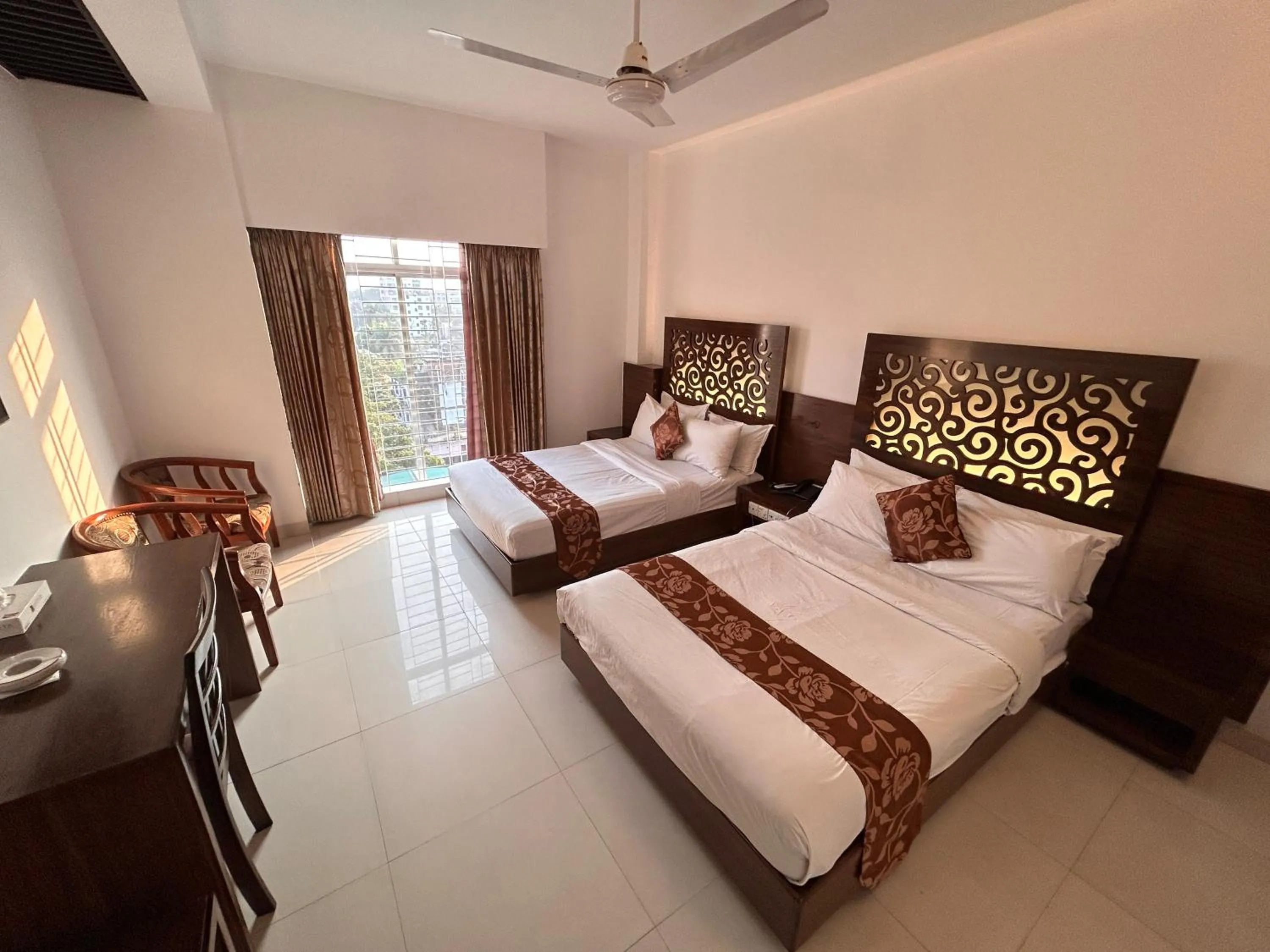 Bed in La Vista Hotel