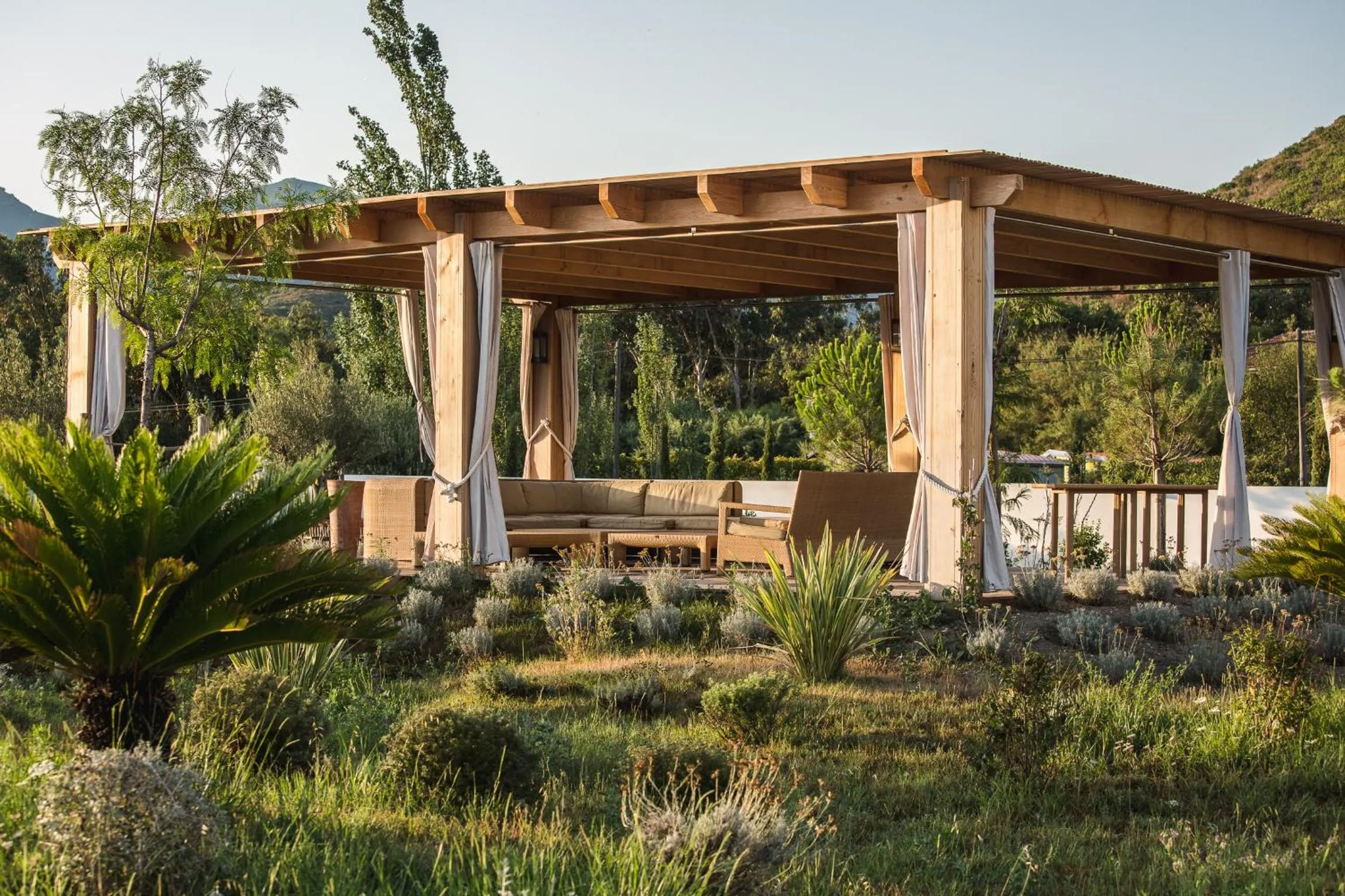 Garden in Hôtel La Roya