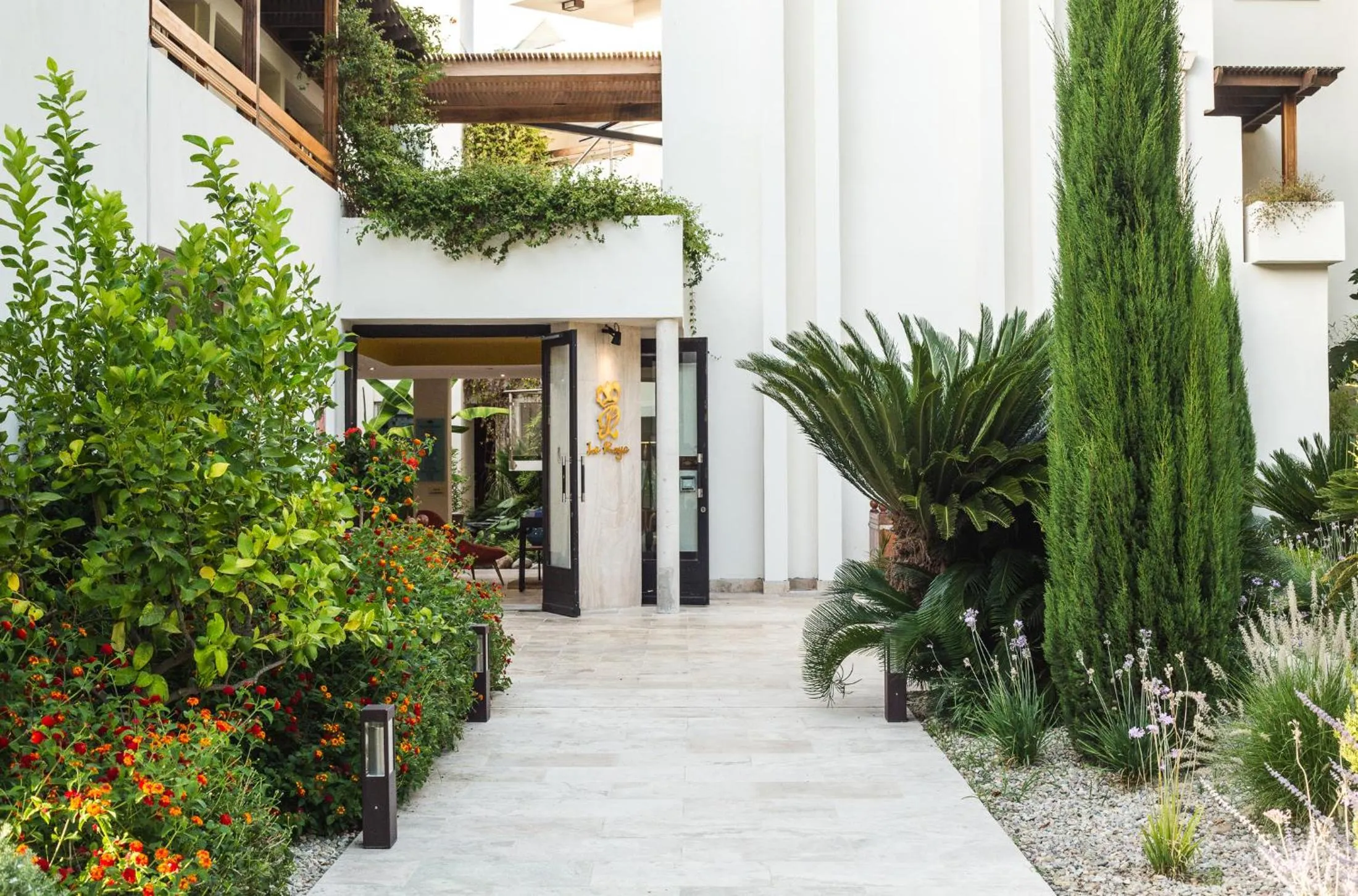 Property building in Hôtel La Roya