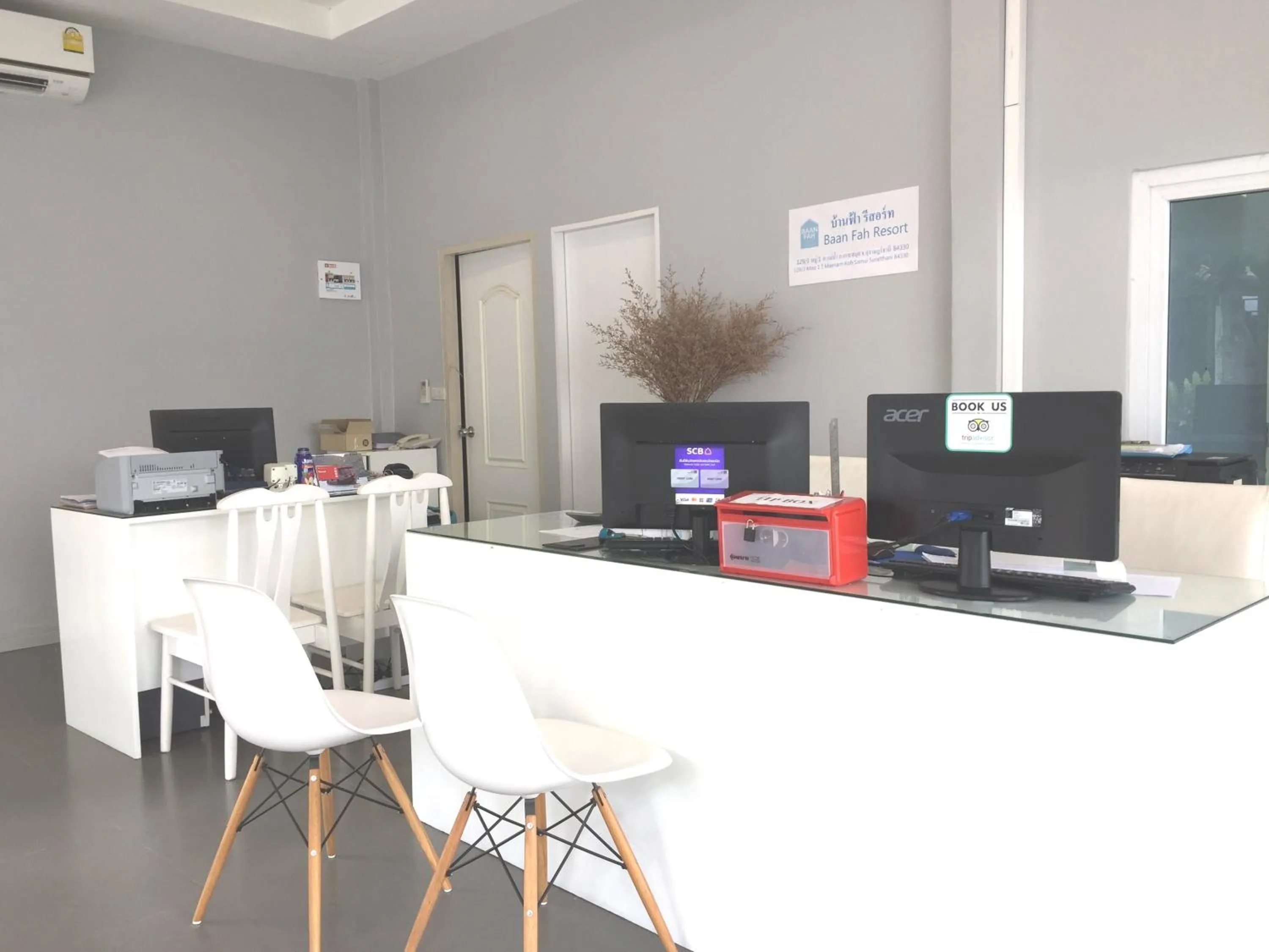 Lobby or reception in Baanfah Resort Samui