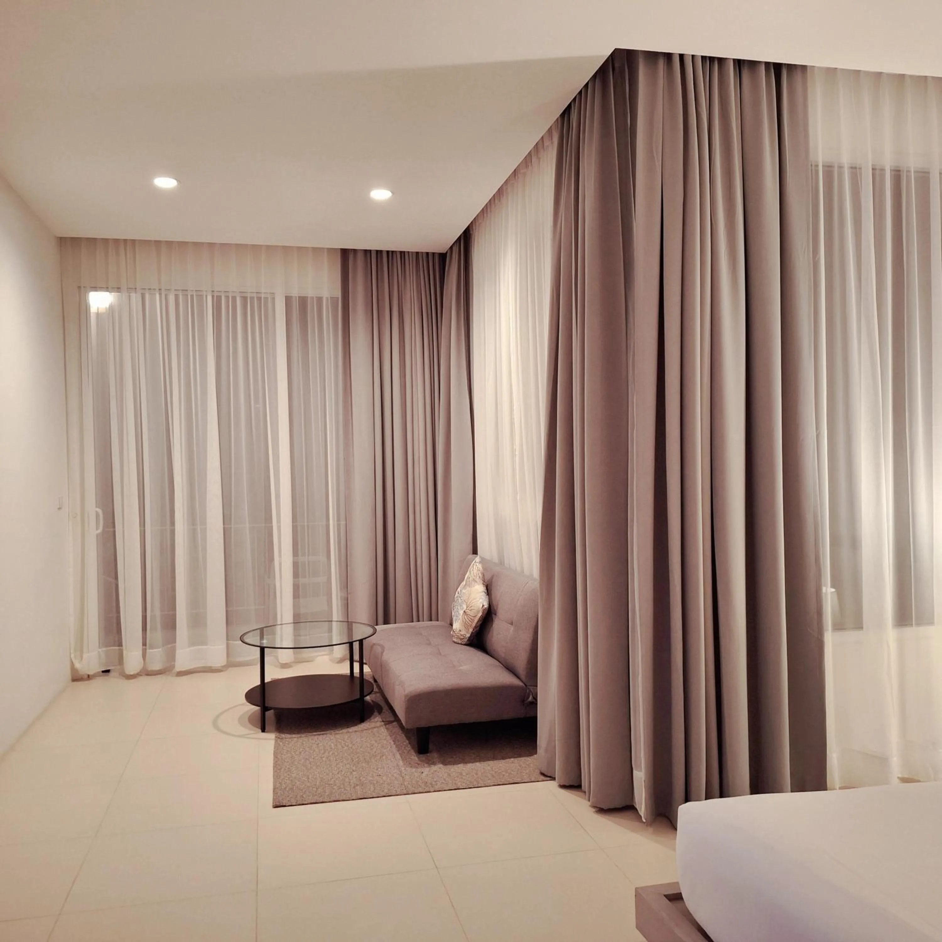 Seating area, Bed in Baanfah Resort Samui