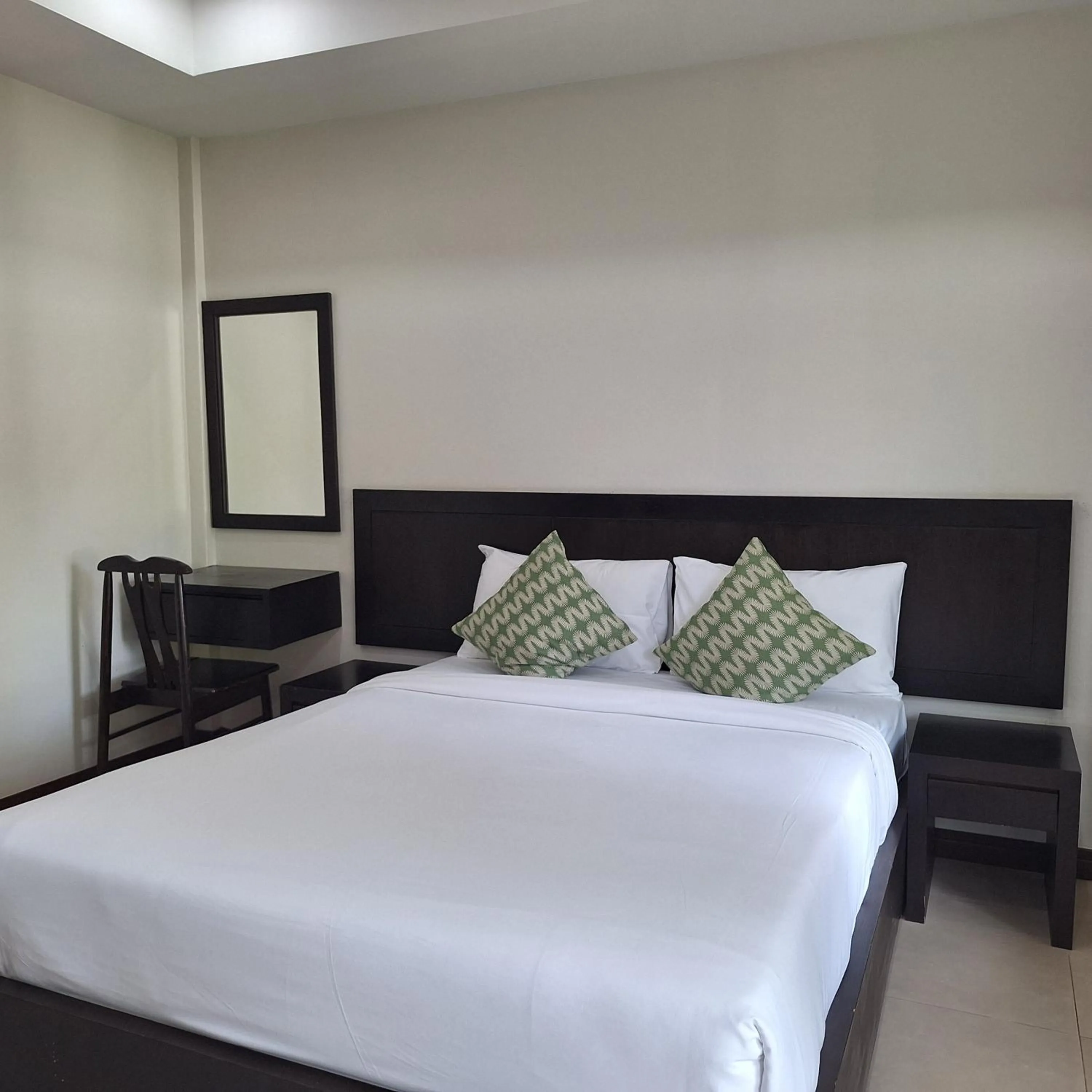 Bed in Baanfah Resort Samui