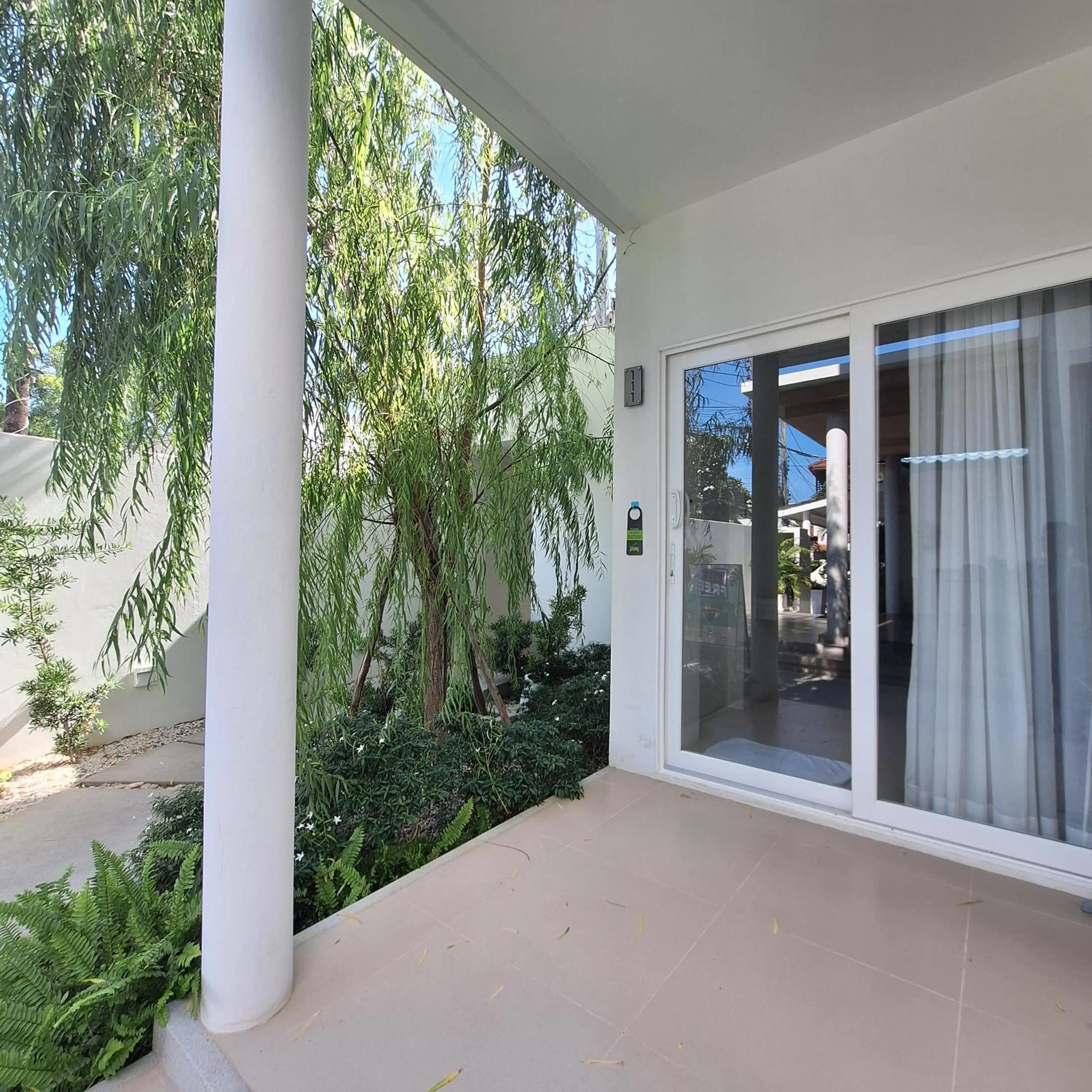 Garden view in Baanfah Resort Samui