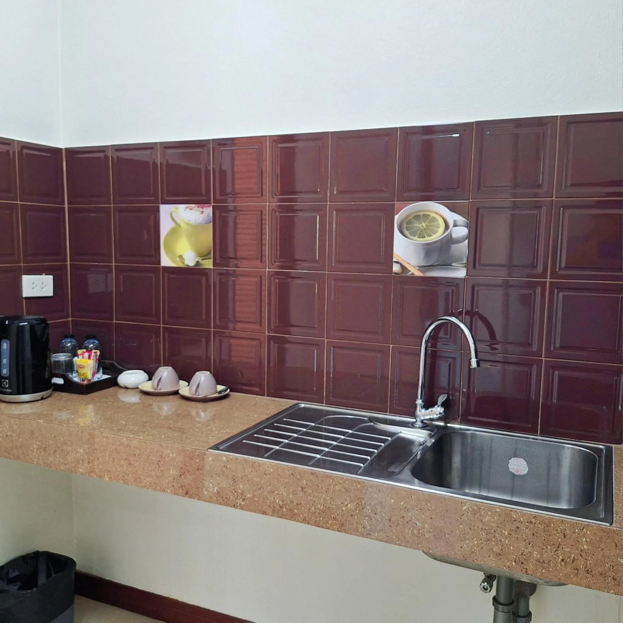 Kitchen or kitchenette in Baanfah Resort Samui