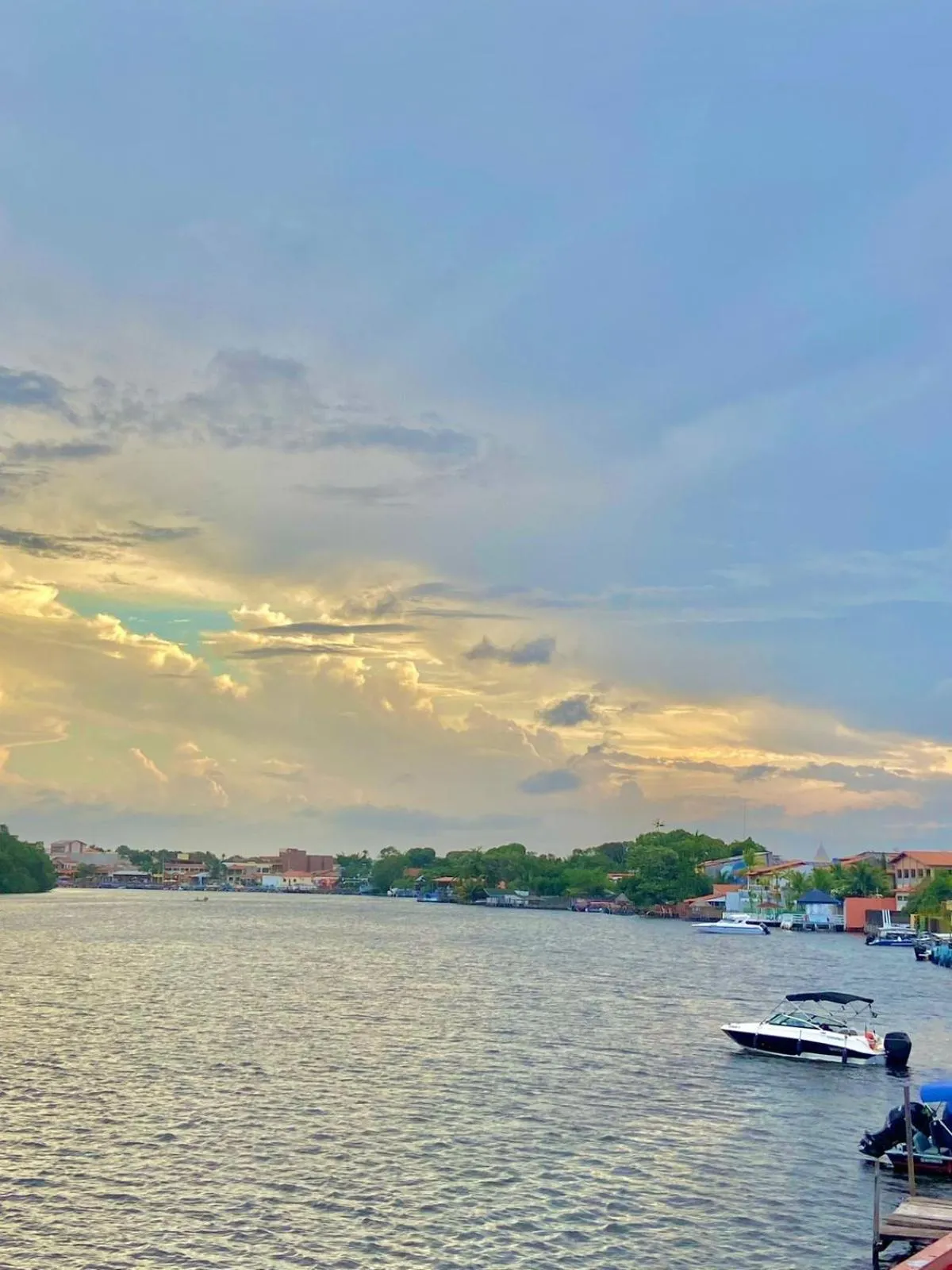 Sunset in Hotel Beira Rio Preguiças