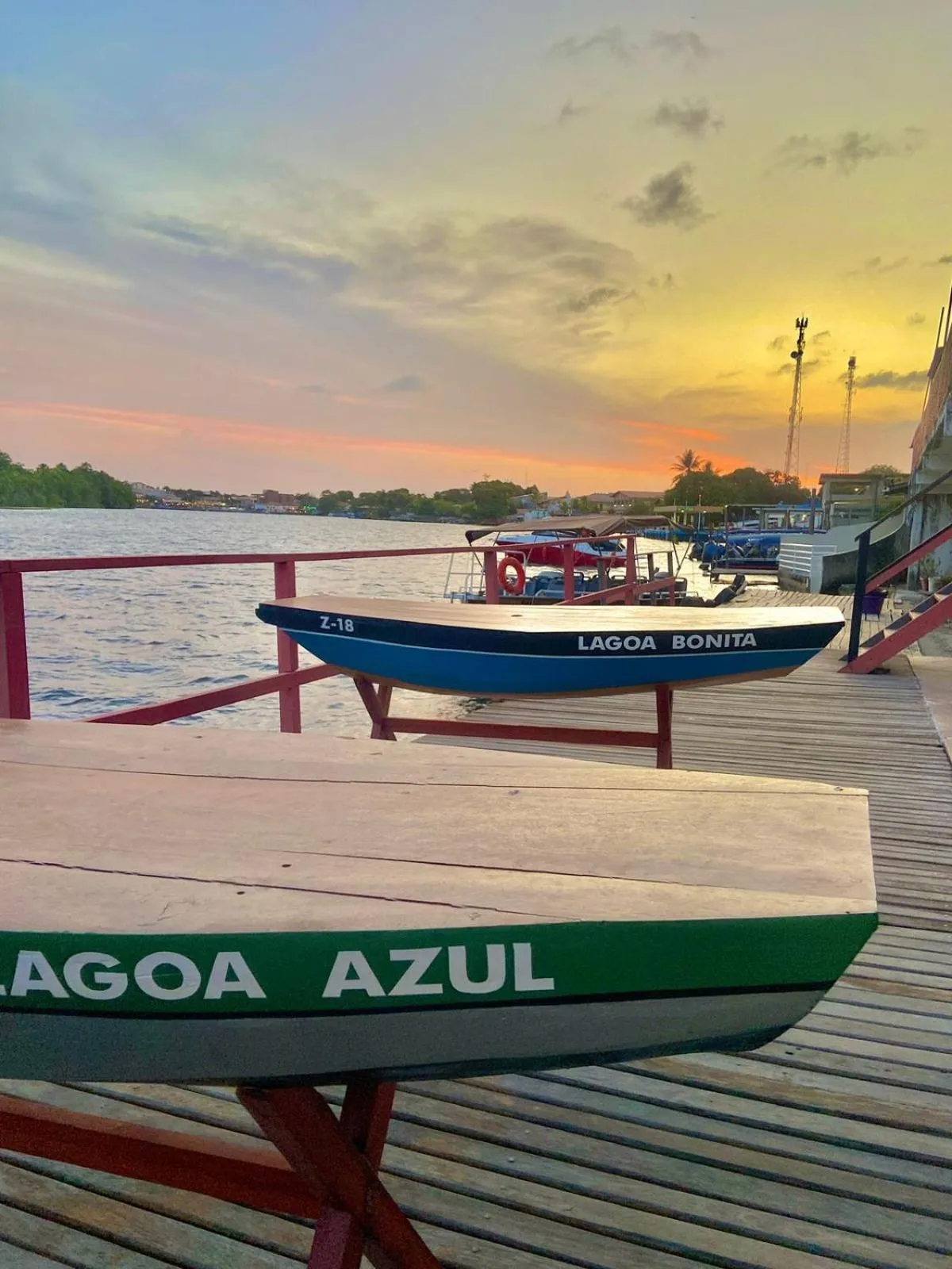 River view in Hotel Beira Rio Preguiças