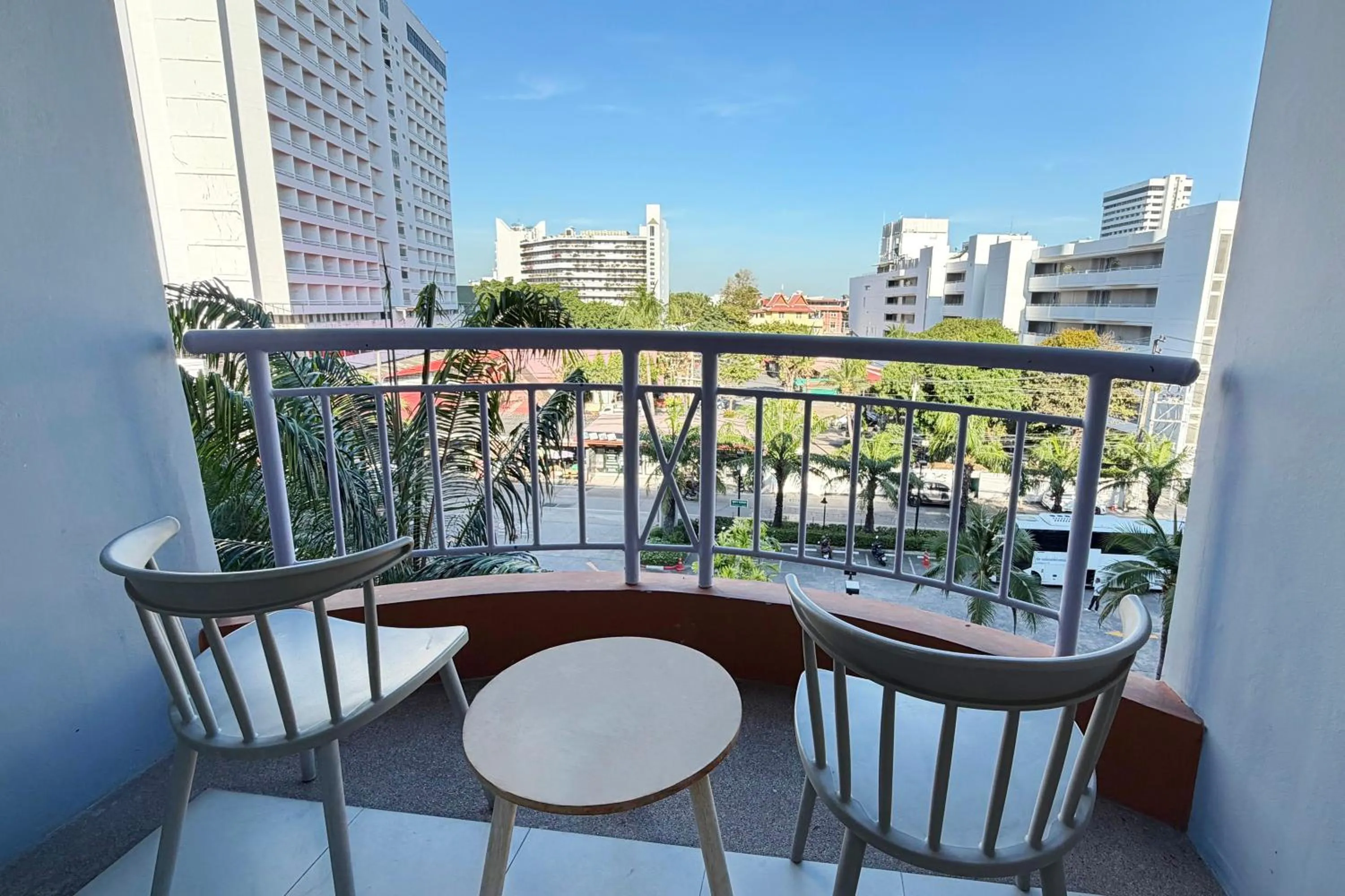 Balcony/Terrace in Heeton Concept Hotel Pattaya by Compass Hospitality
