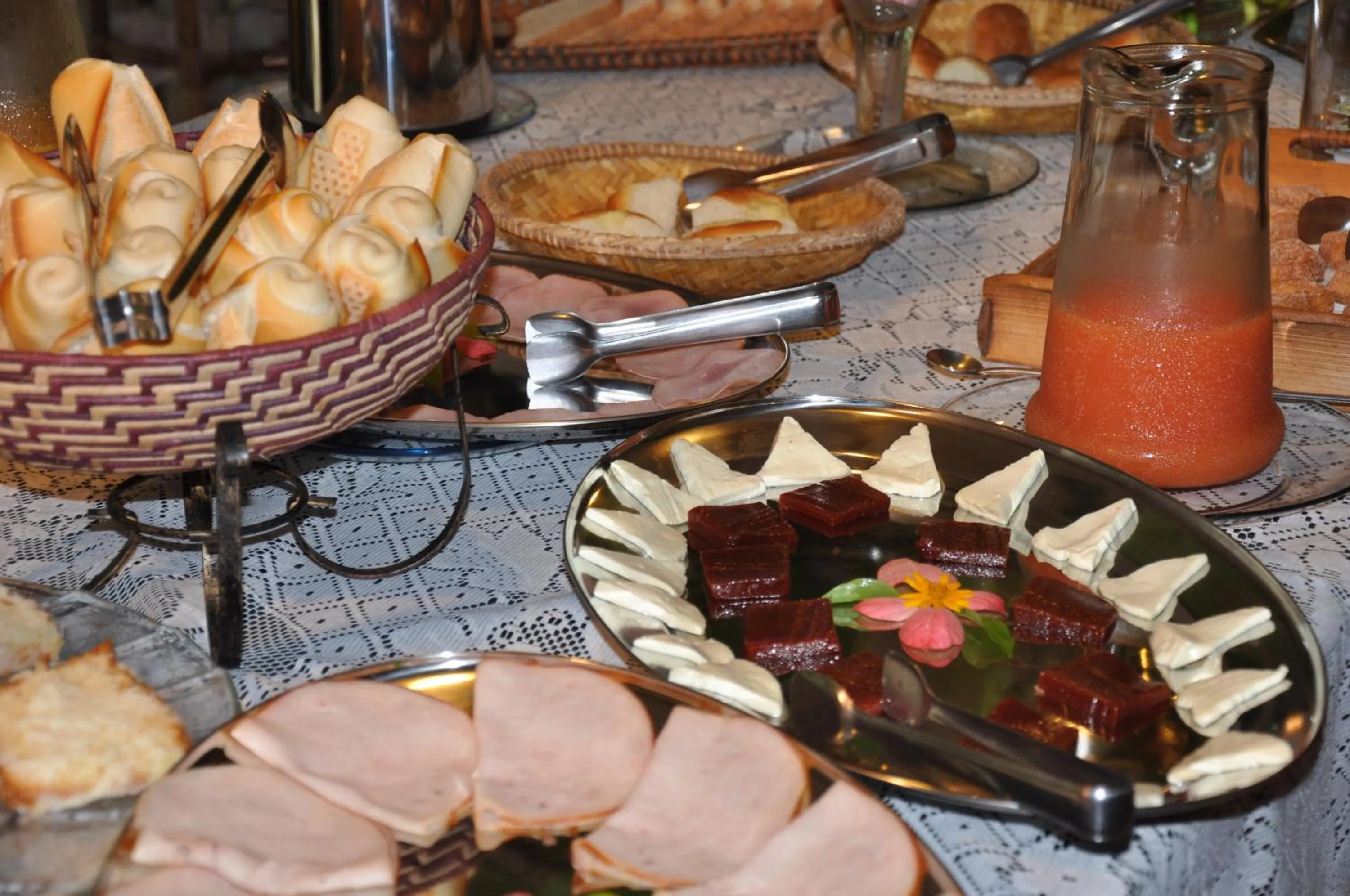 Breakfast in Pousada Águas de Parati