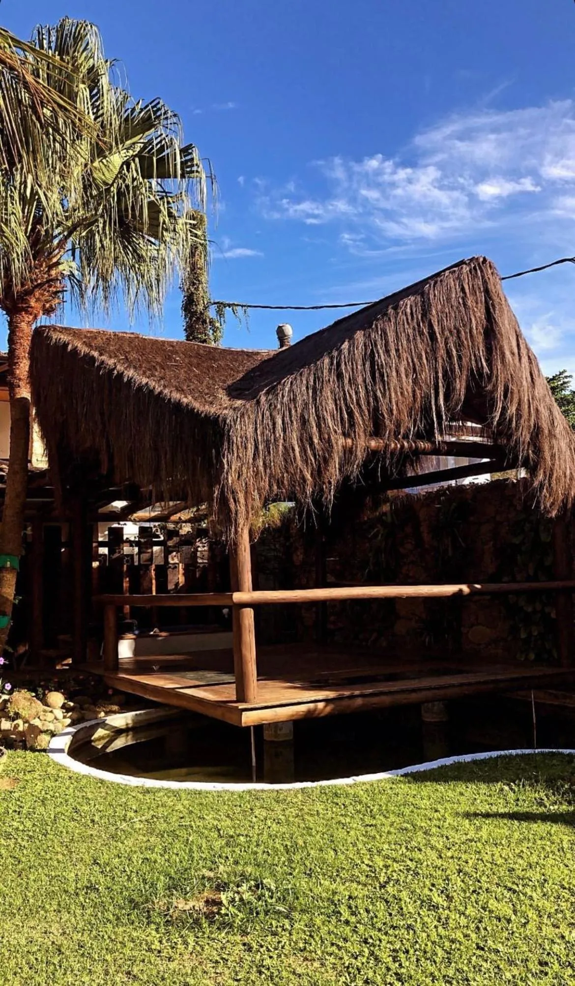 Garden in Pousada Águas de Parati