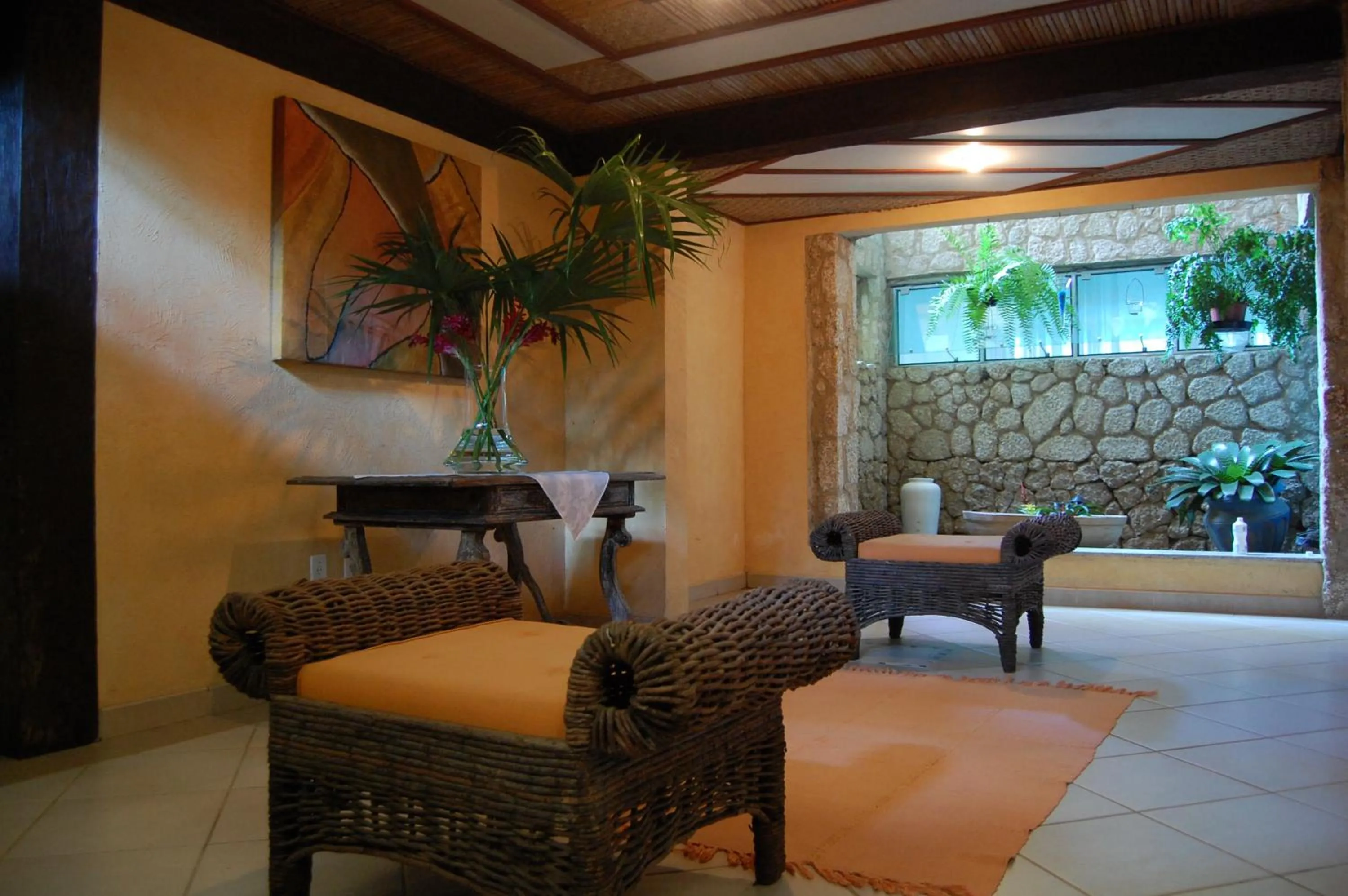 On site in Pousada Águas de Parati