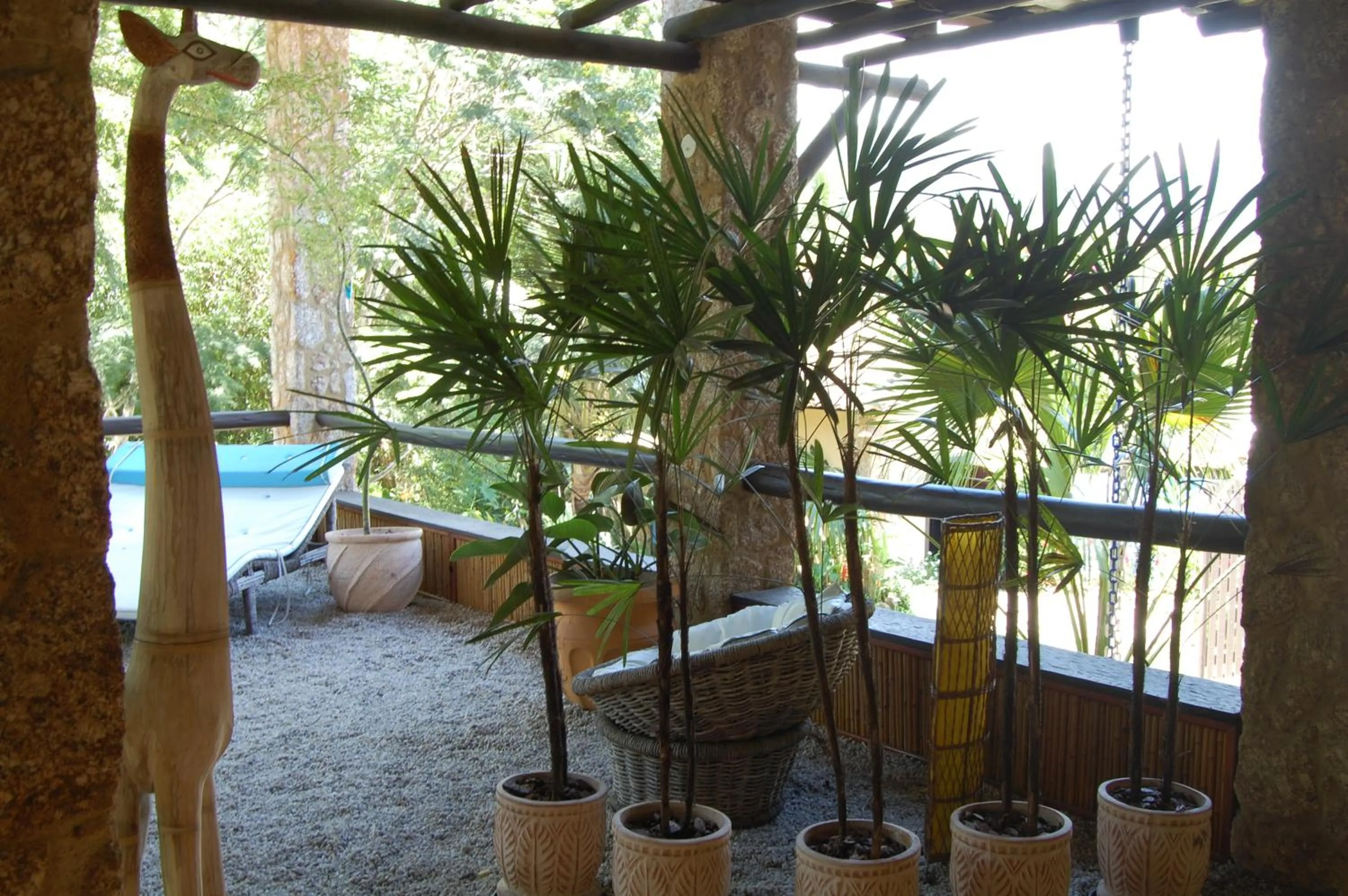 On site in Pousada Águas de Parati