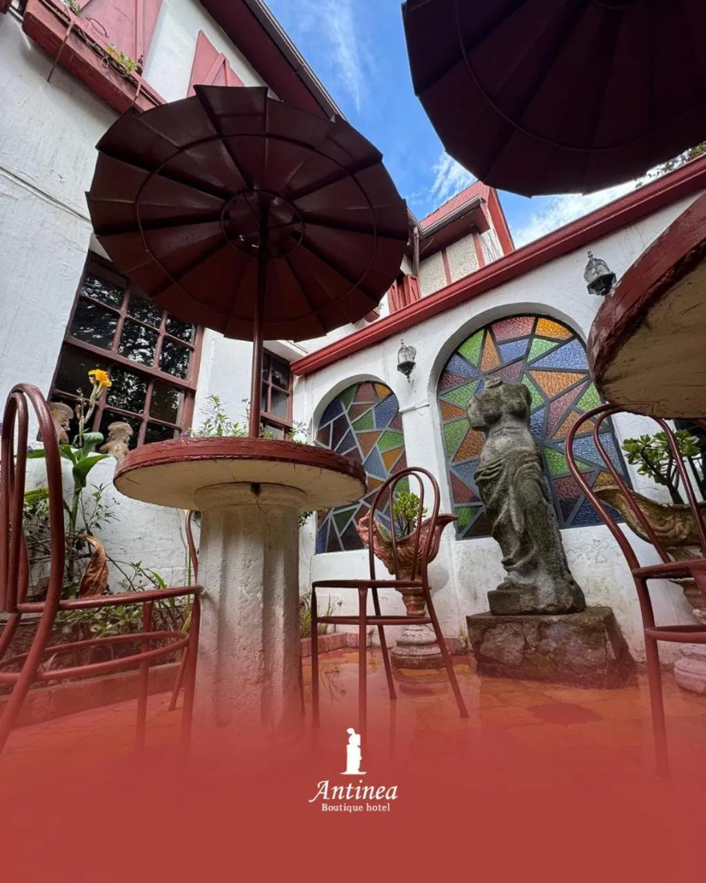 Dining area in Boutique Hotel Antinea