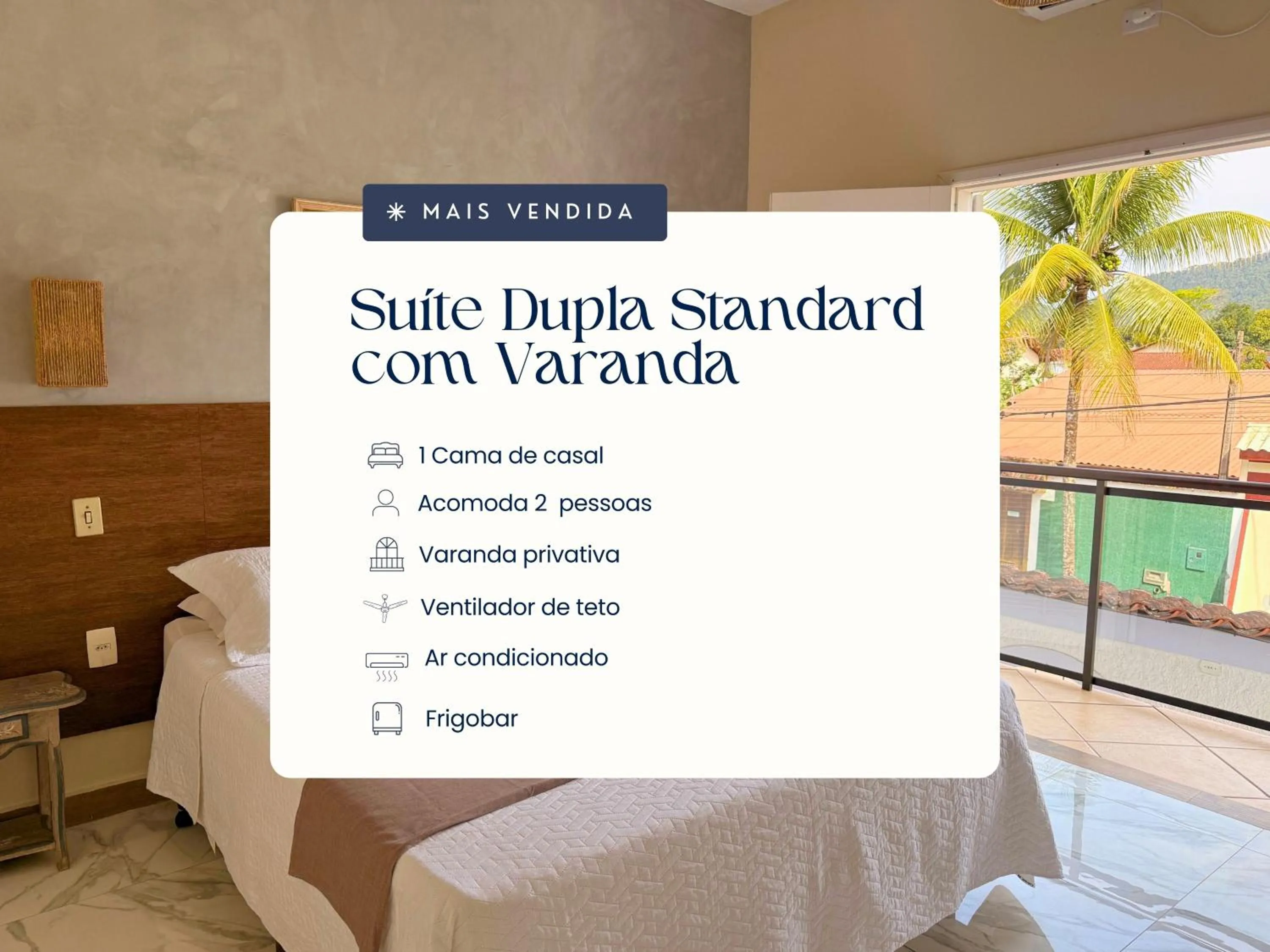 Bedroom in Pousada Larissa - com Gerador de Energia