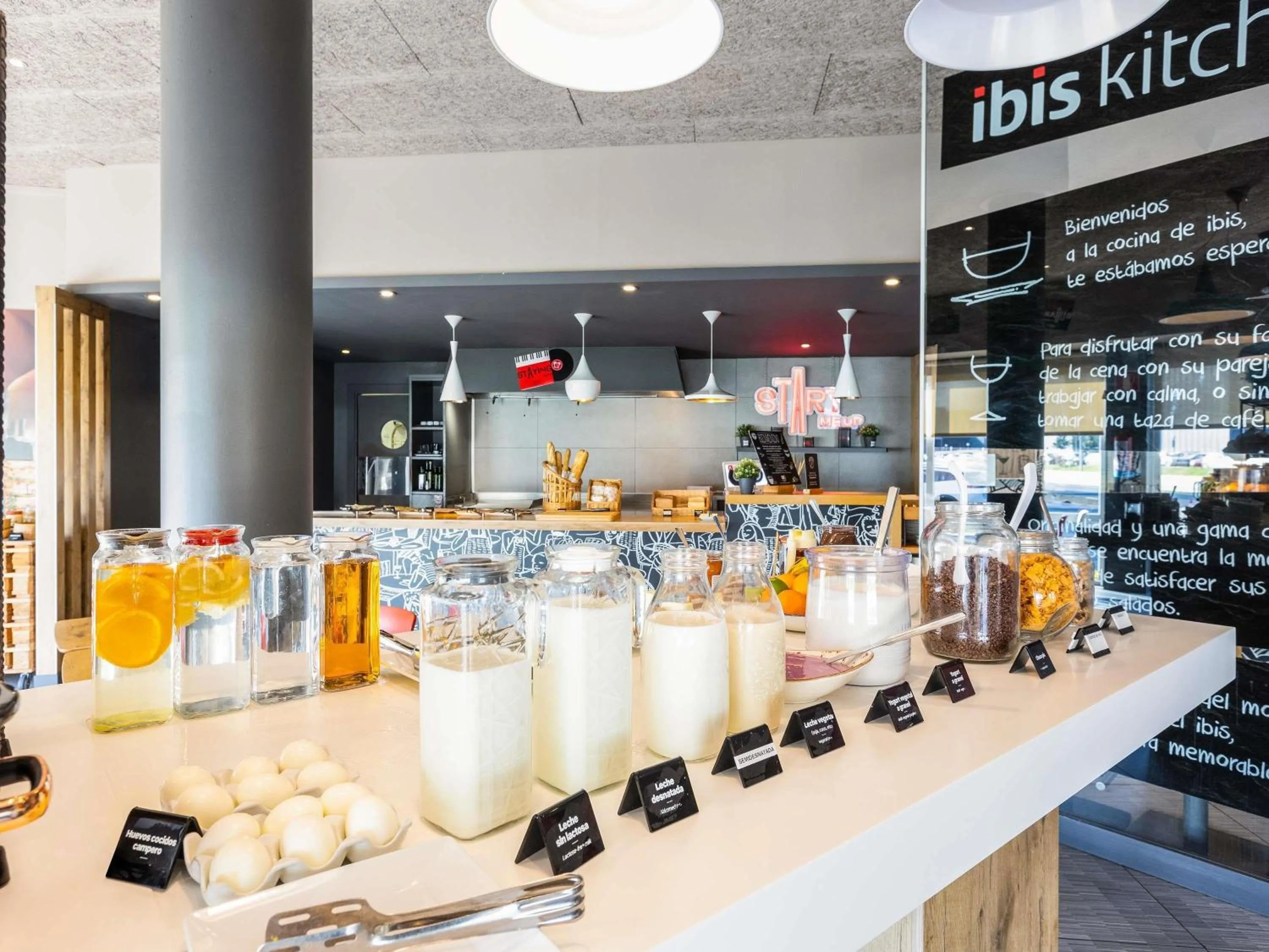 Breakfast in Ibis Bilbao Barakaldo