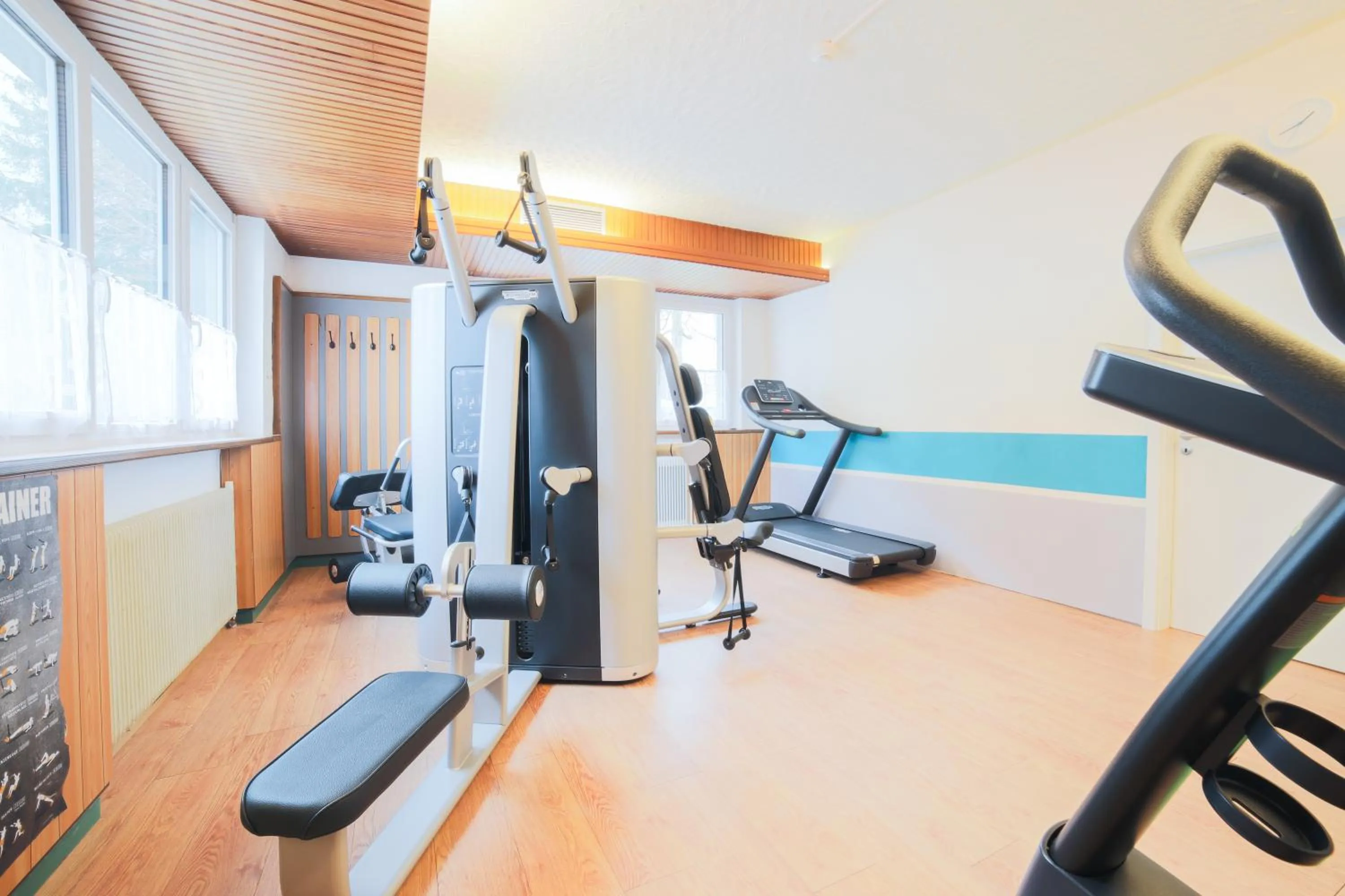 Fitness centre/facilities in Hotel Bergkristall