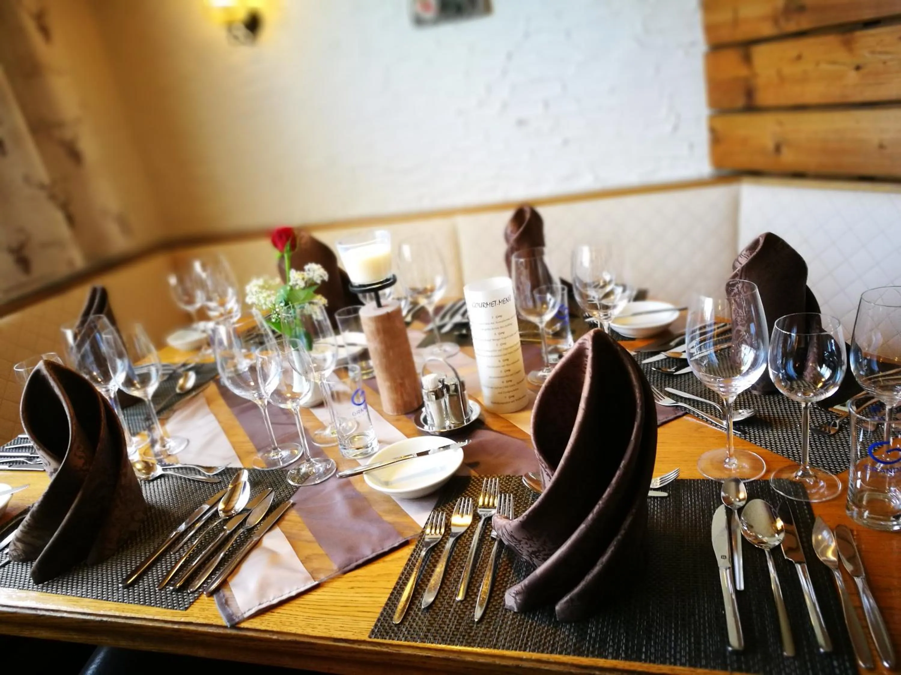 Restaurant/places to eat in Hotel Bergkristall