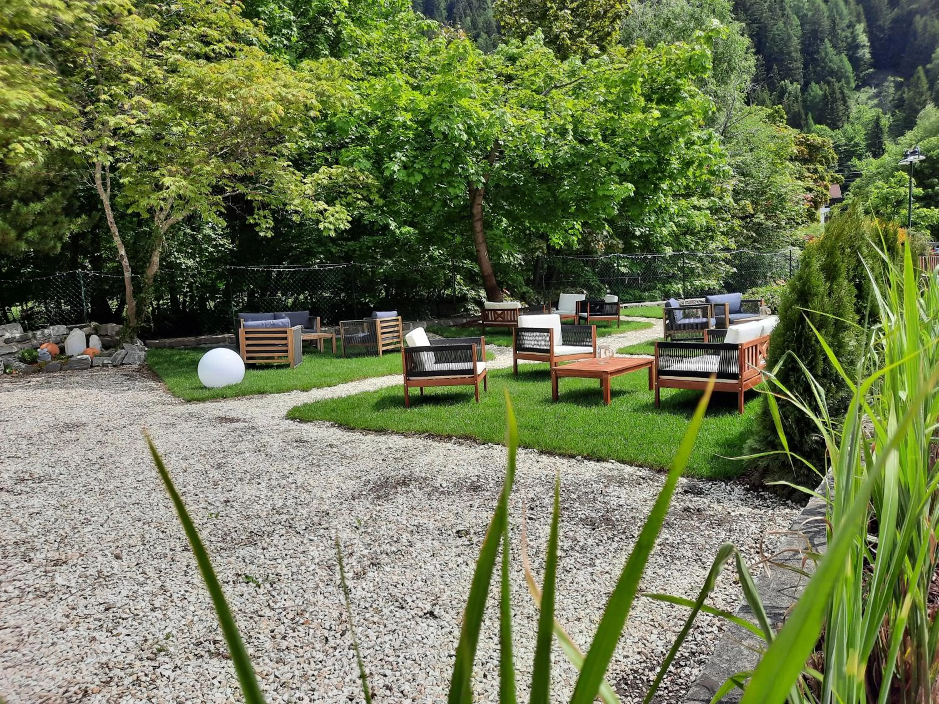 Garden in Hotel Bergkristall