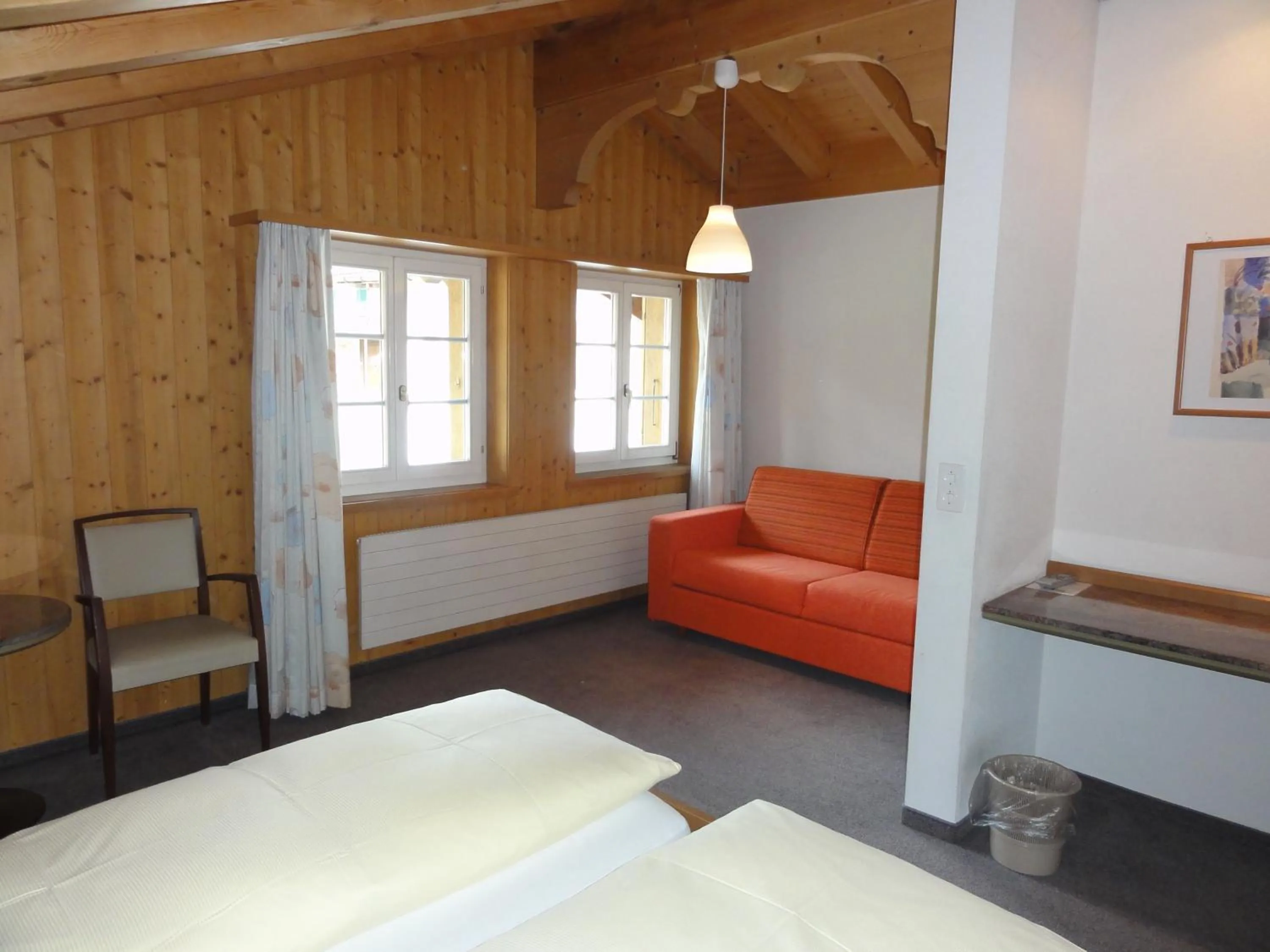 Bed in Hotel Steinbock Grindelwald