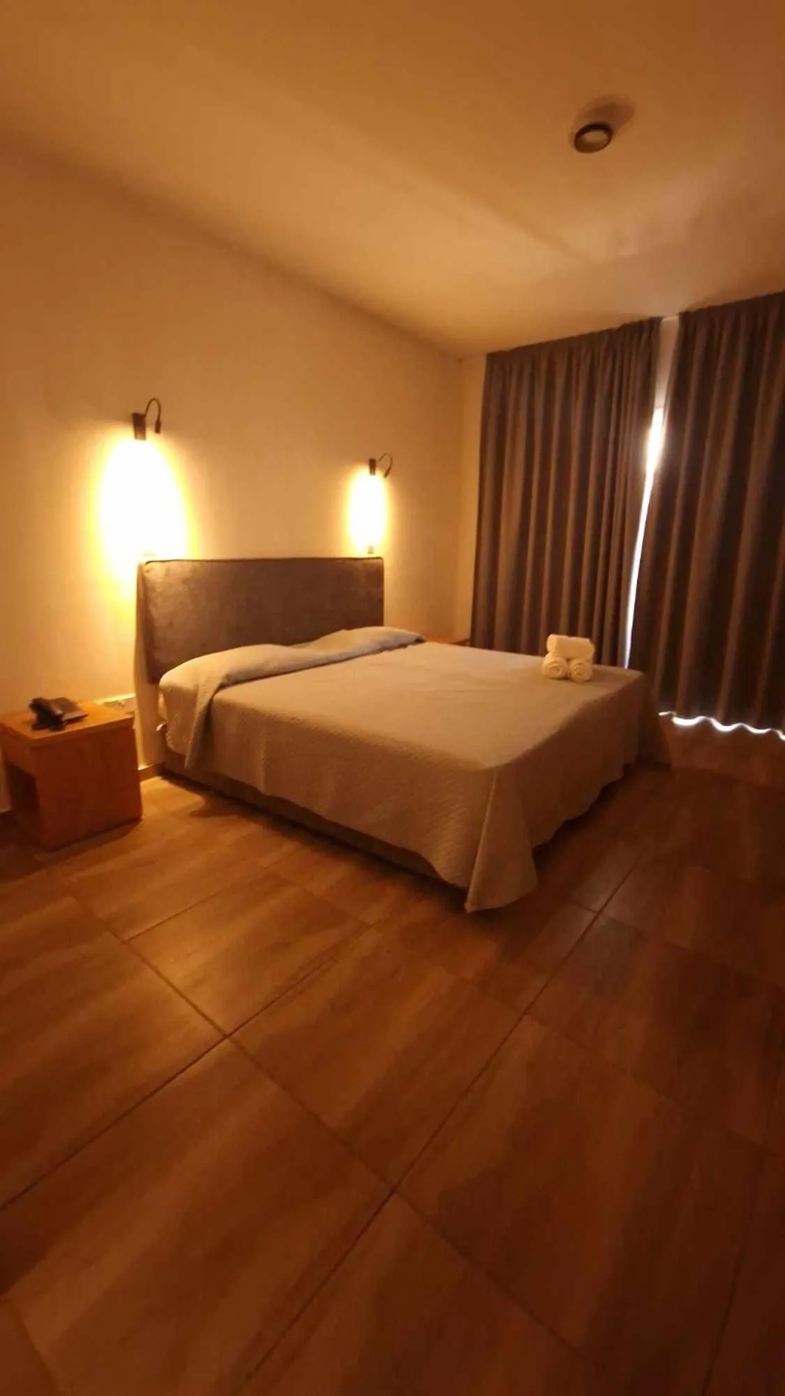 Bed in M. Moniatis Hotel