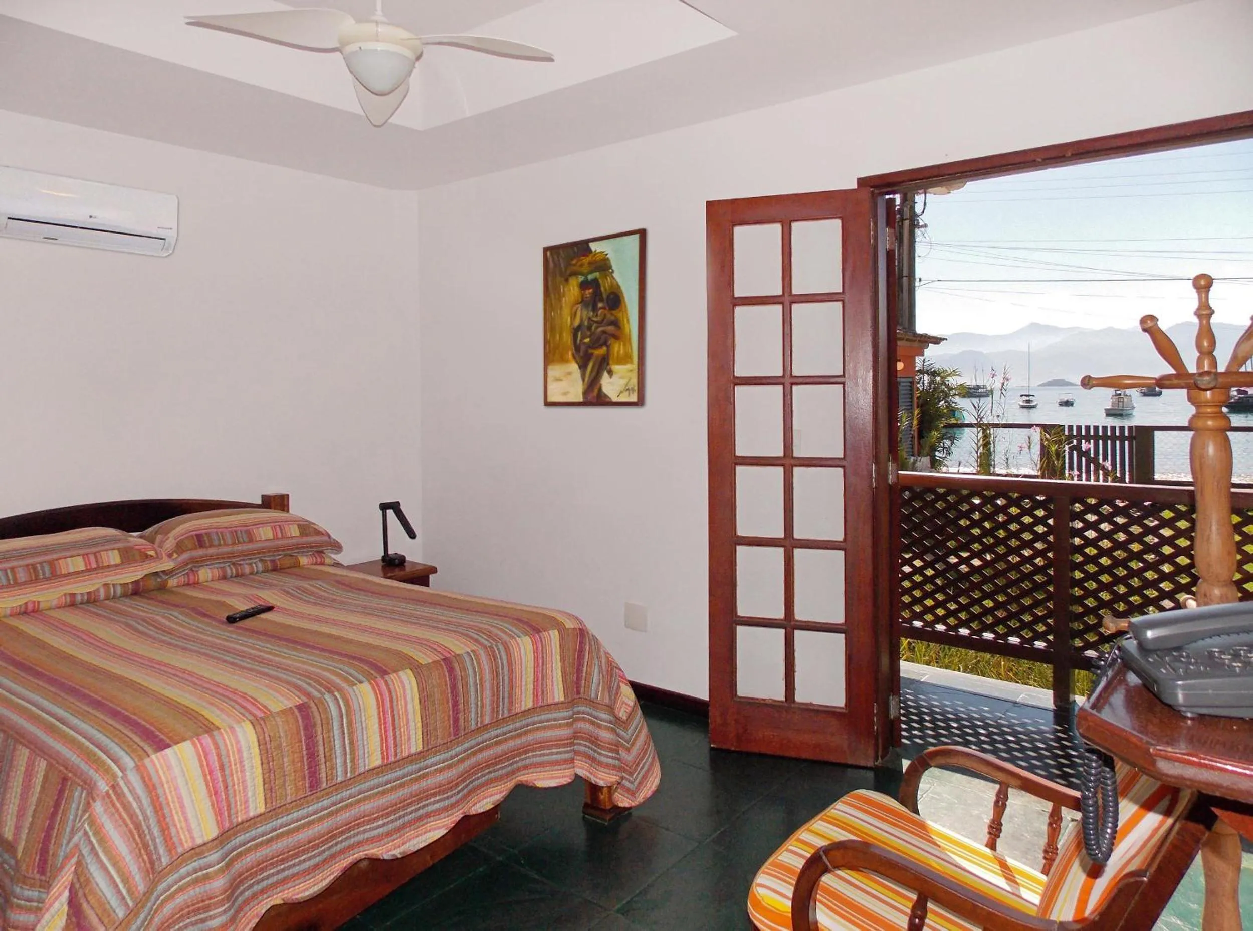 Bedroom, Bed in Pousada Ancoradouro