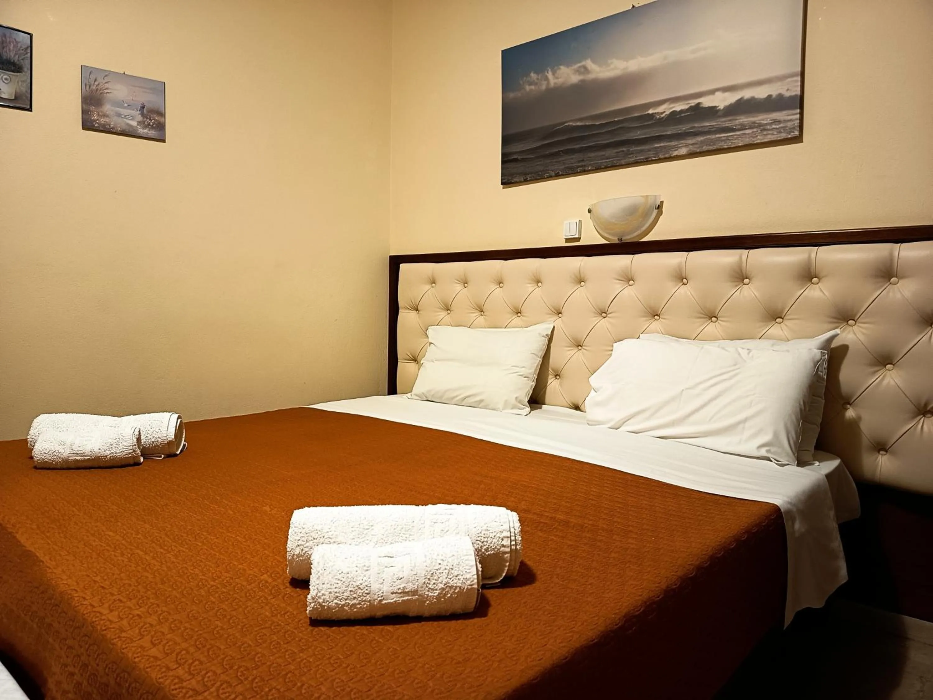 Bed in Toula's Apartments