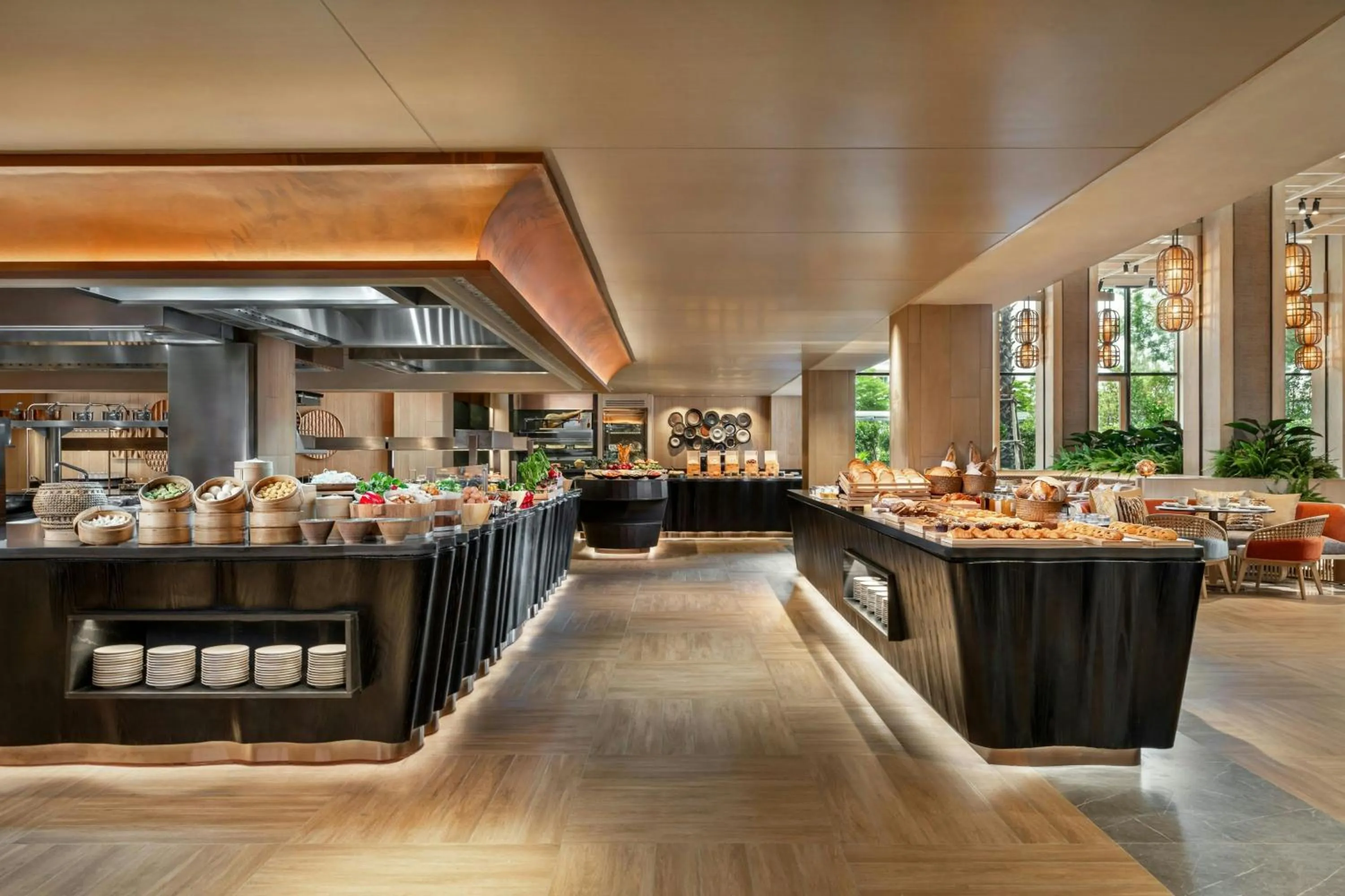 Breakfast in Pattaya Marriott Resort and Spa