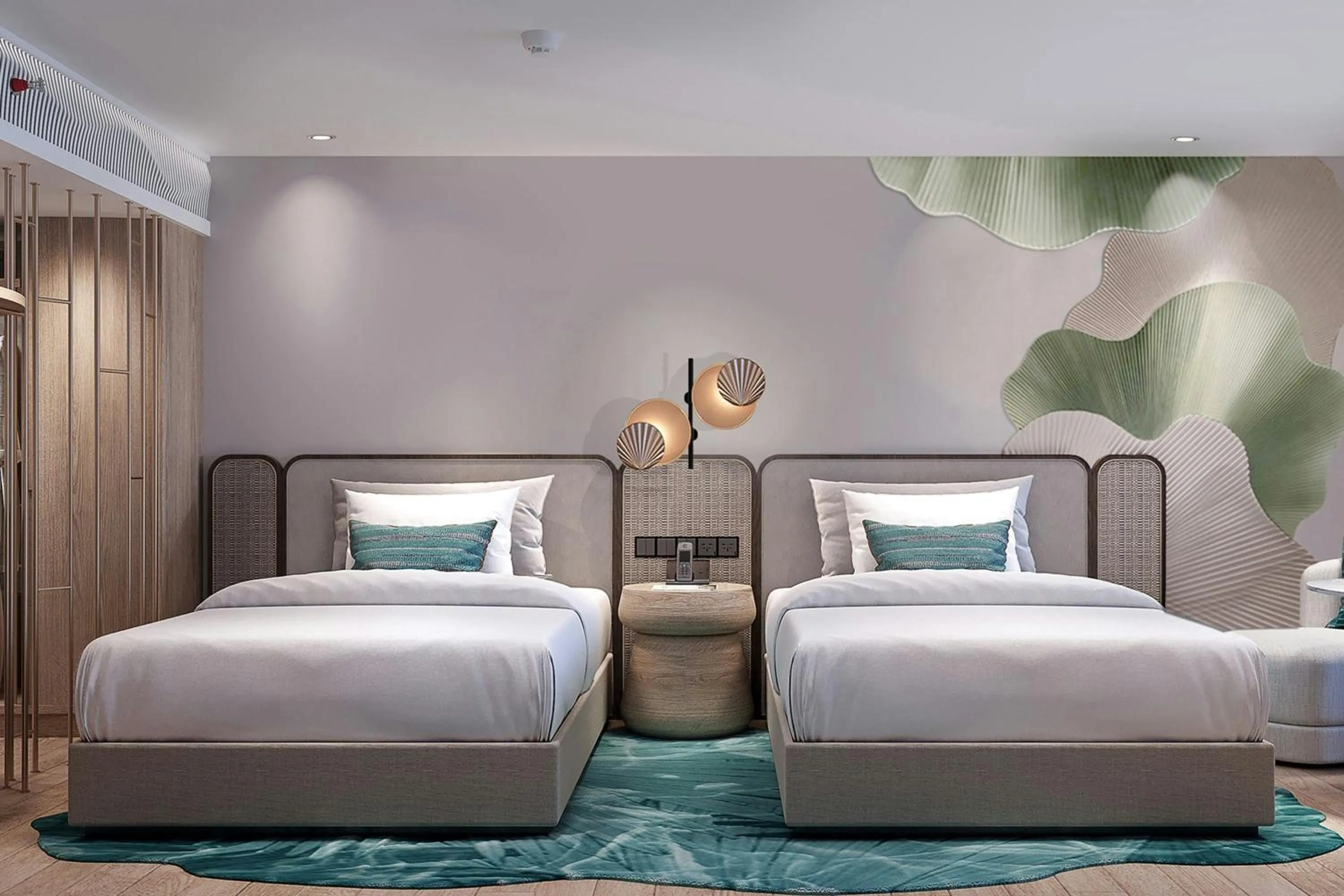 Photo of the whole room, Bed in Pattaya Marriott Resort and Spa