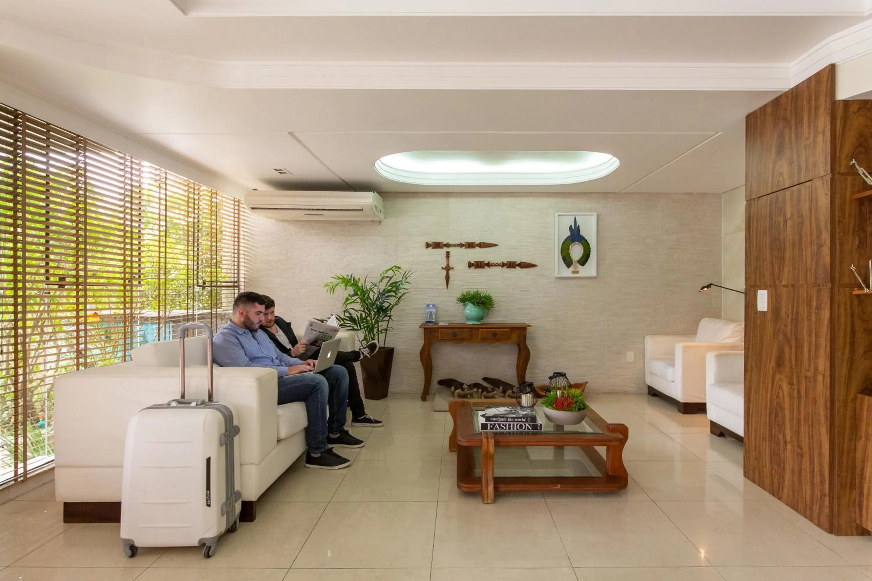 Lobby or reception in Slim São José Zion