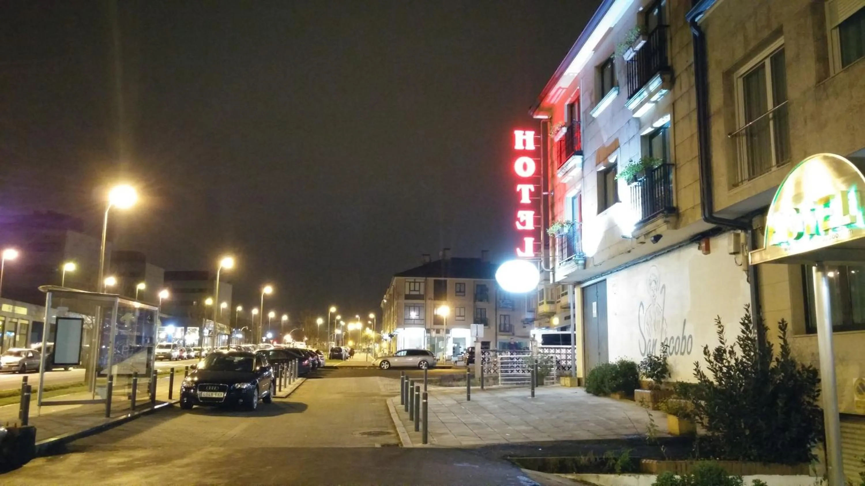 Facade/entrance in Hotel San Jacobo
