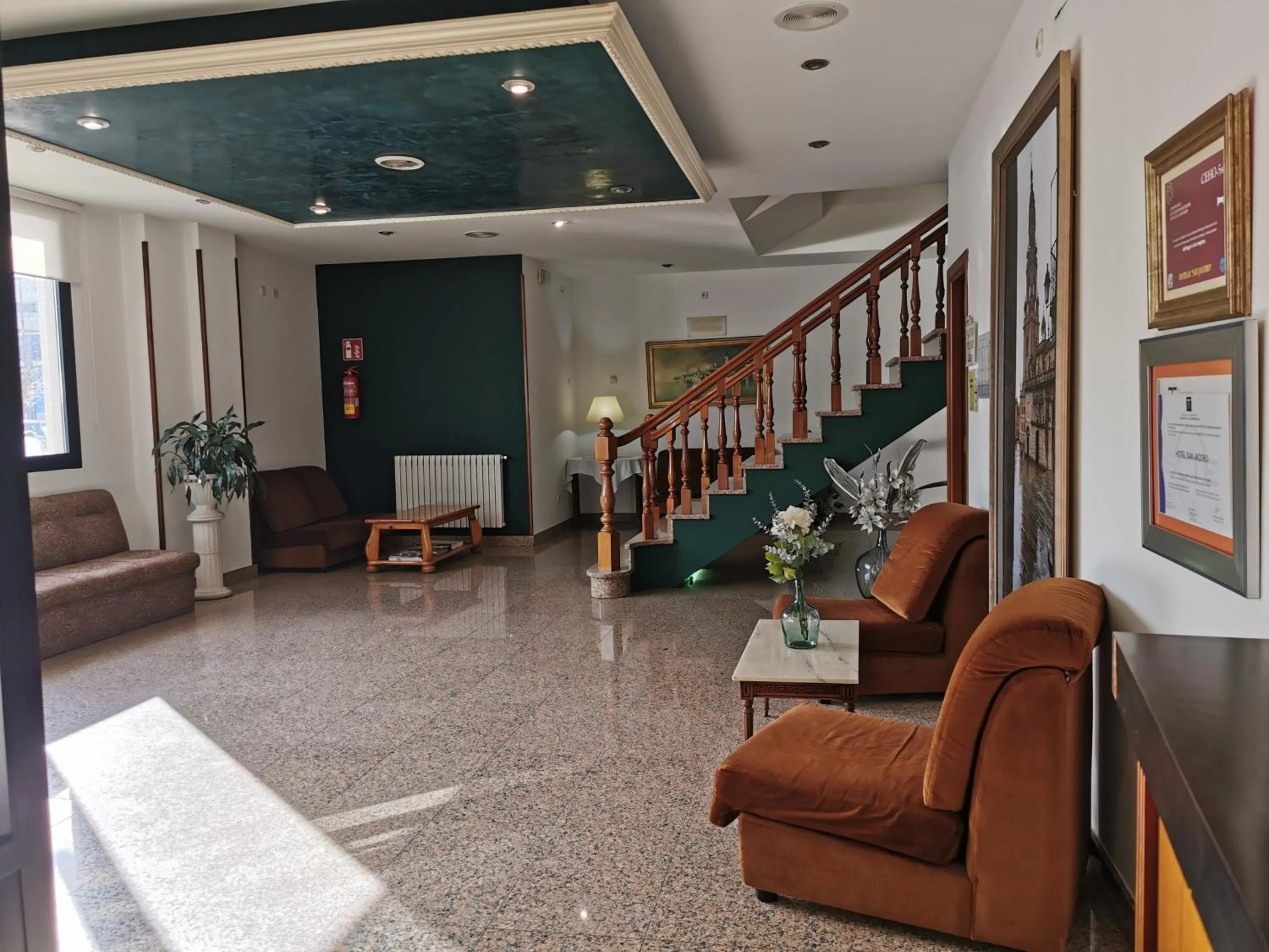Lobby or reception in Hotel San Jacobo