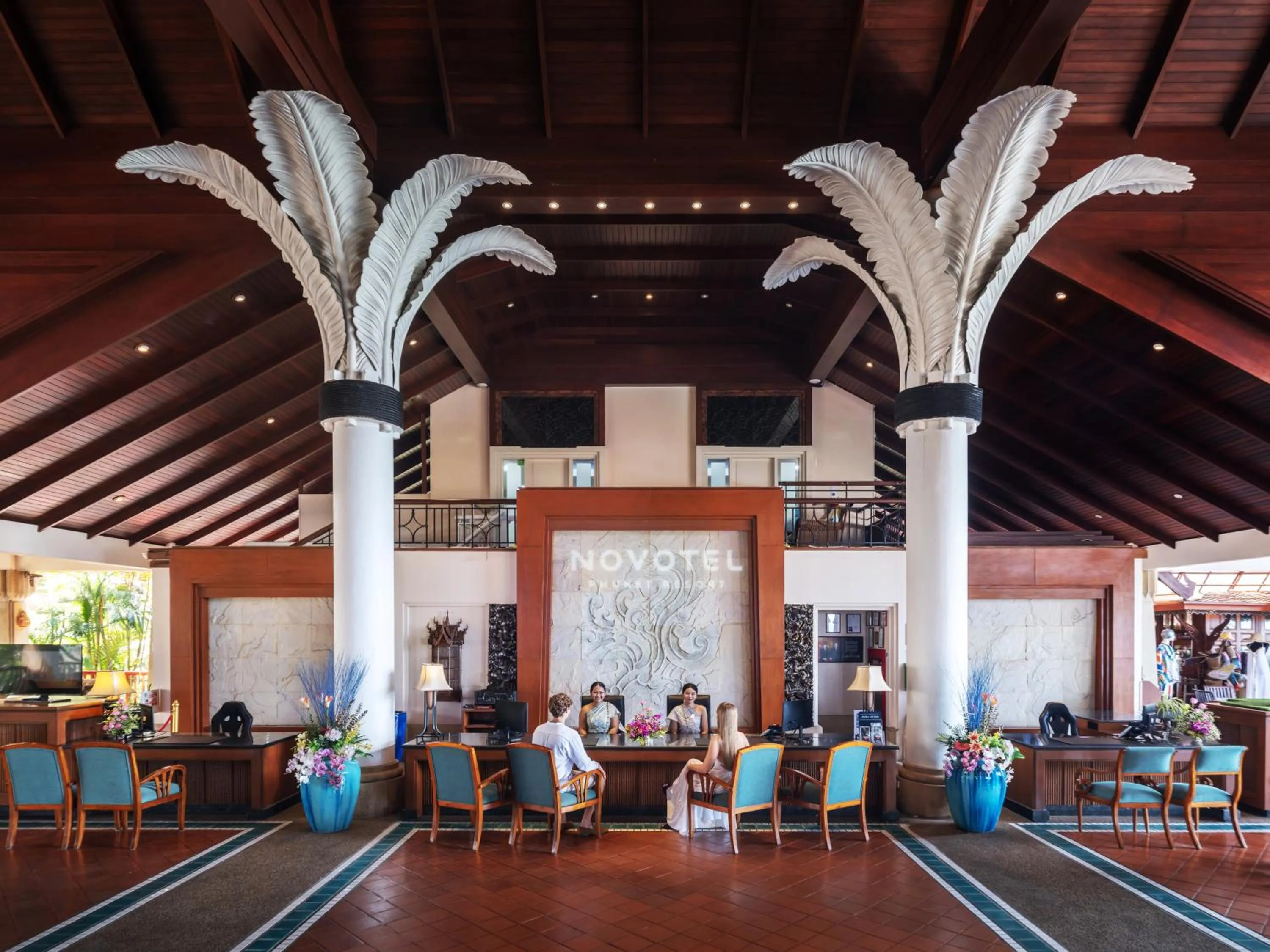 Lobby or reception in Novotel Phuket Resort