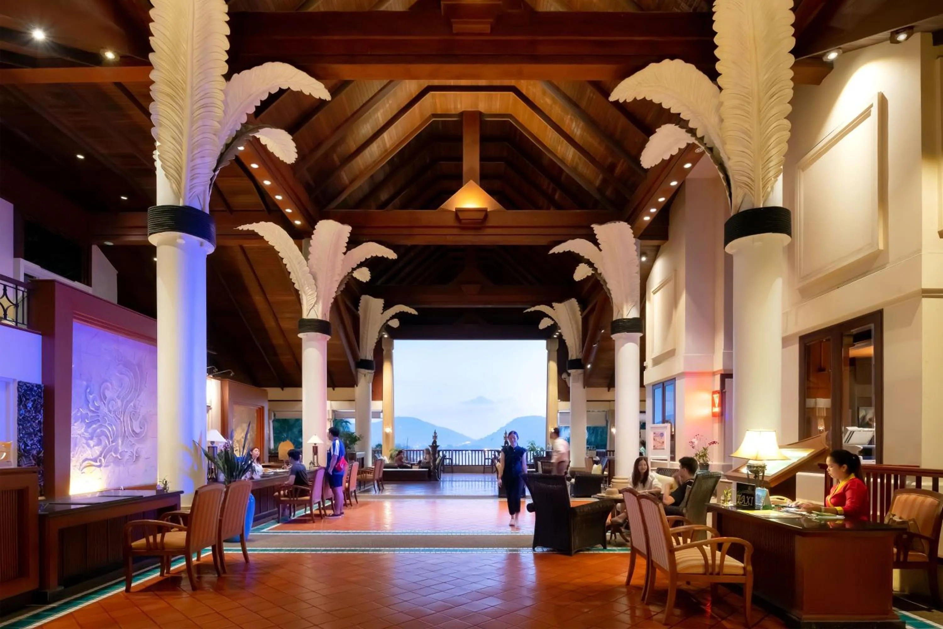 Lobby or reception in Novotel Phuket Resort