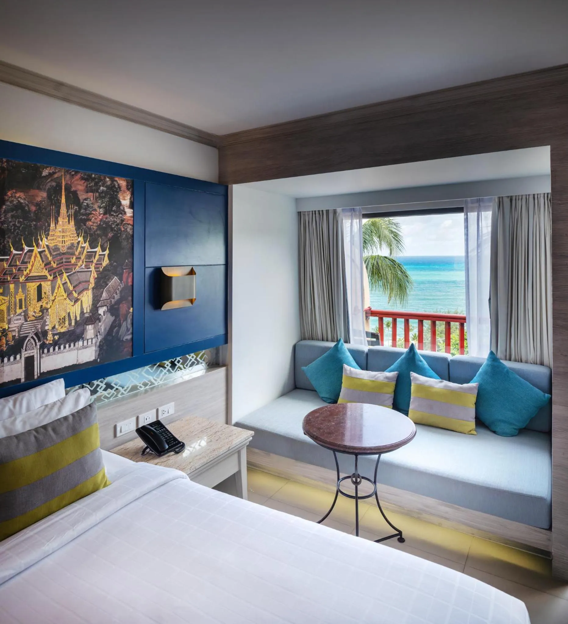 Bed in Novotel Phuket Resort