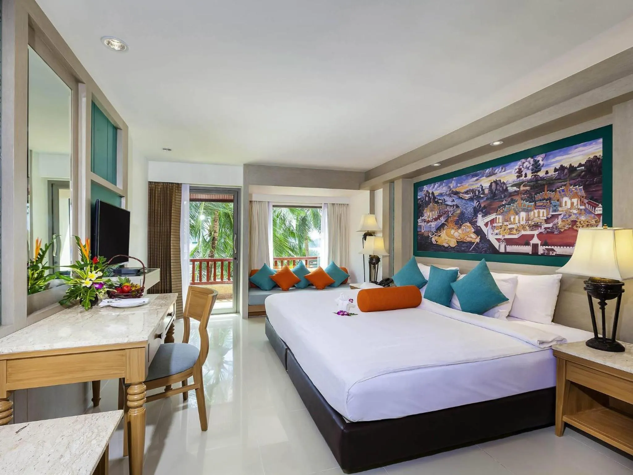 Bedroom, Bed in Novotel Phuket Resort