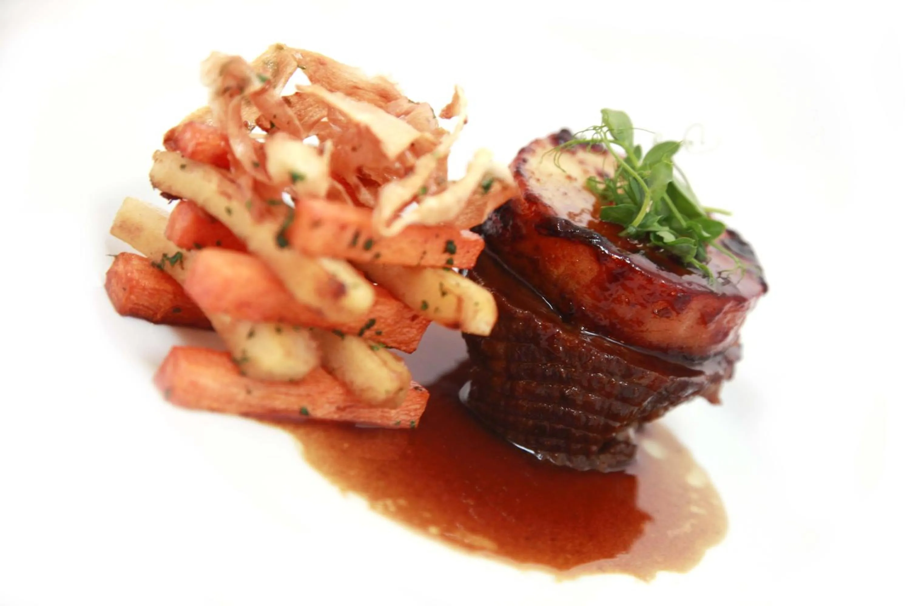 Food close-up in Petwood Hotel