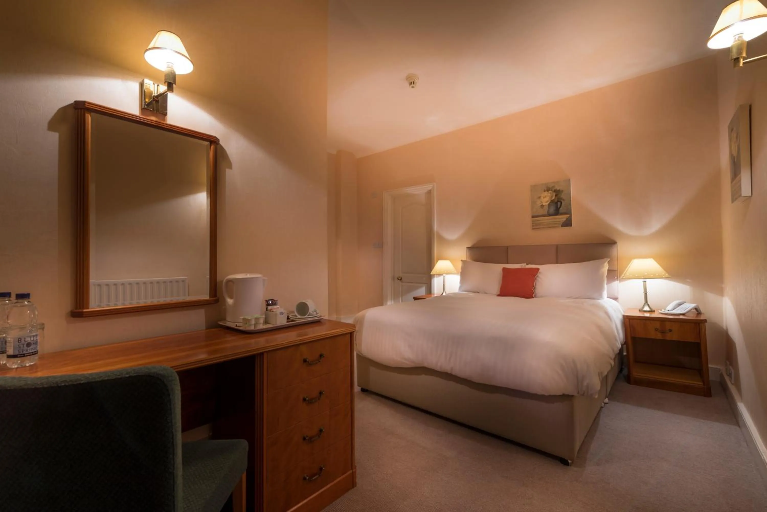 Bed in Petwood Hotel