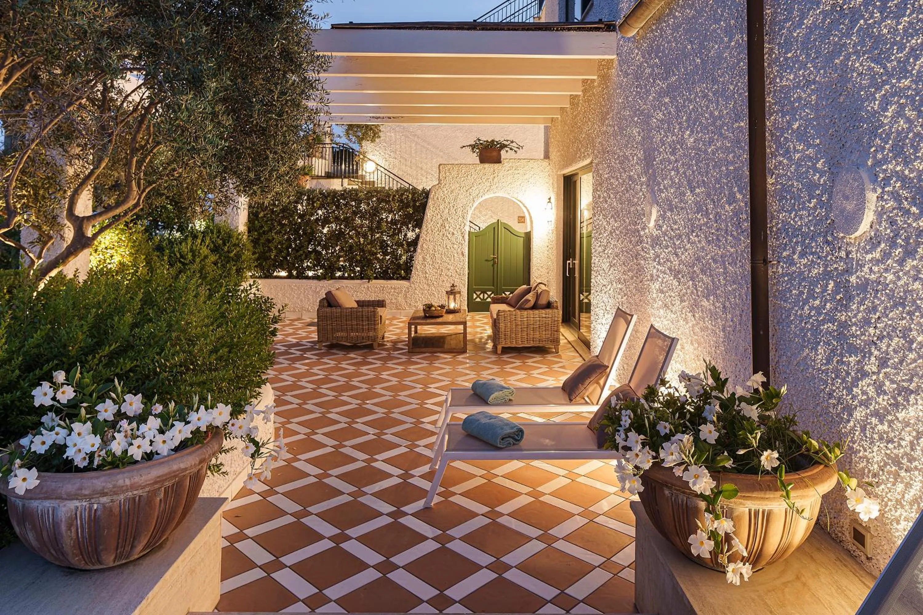 Patio in Botania Relais & Spa - The Leading Hotels of the World